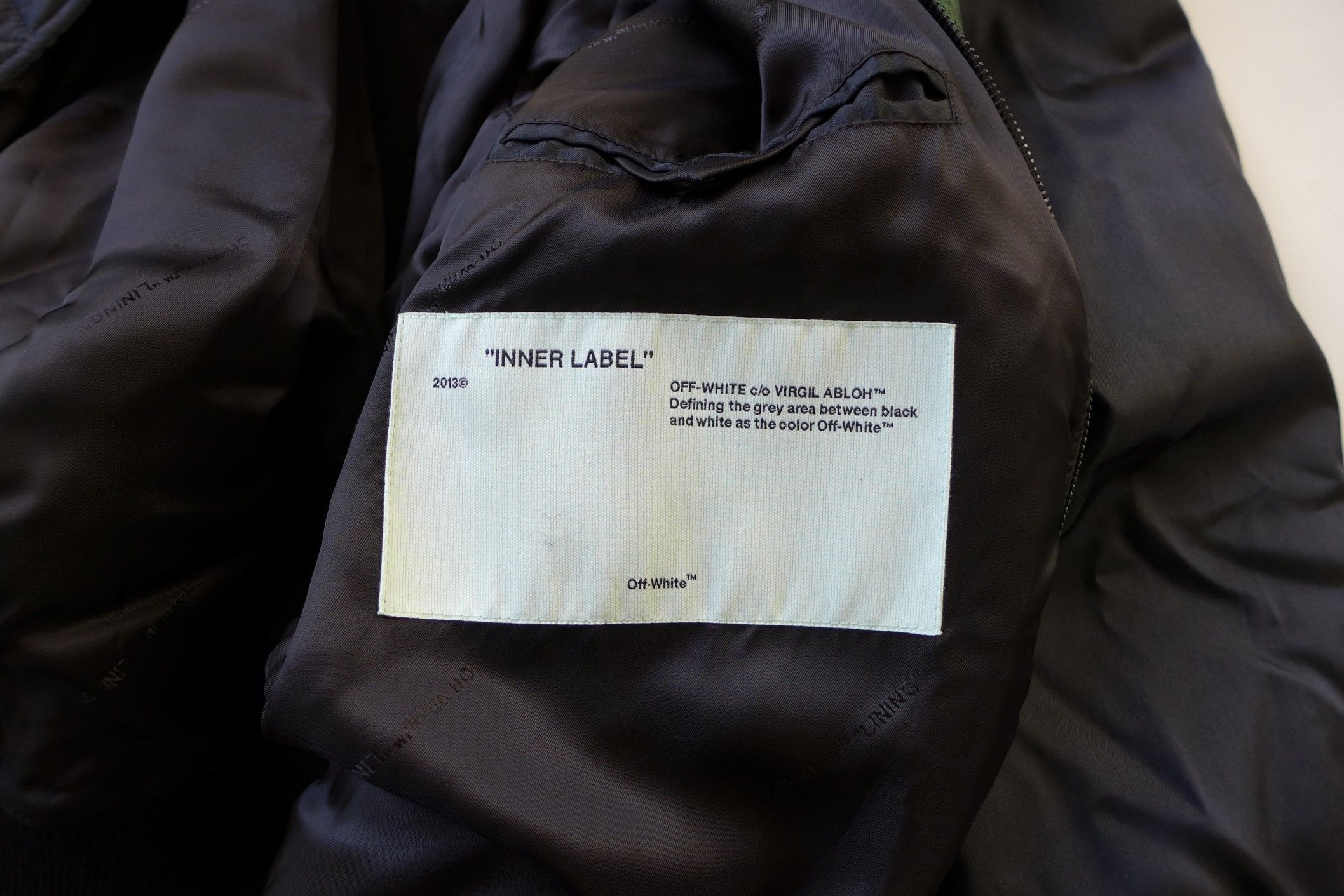 Off-White Off-White Black Waterfall Bomber Jacket Size US S / EU 44-46 / 1 - 16 Thumbnail