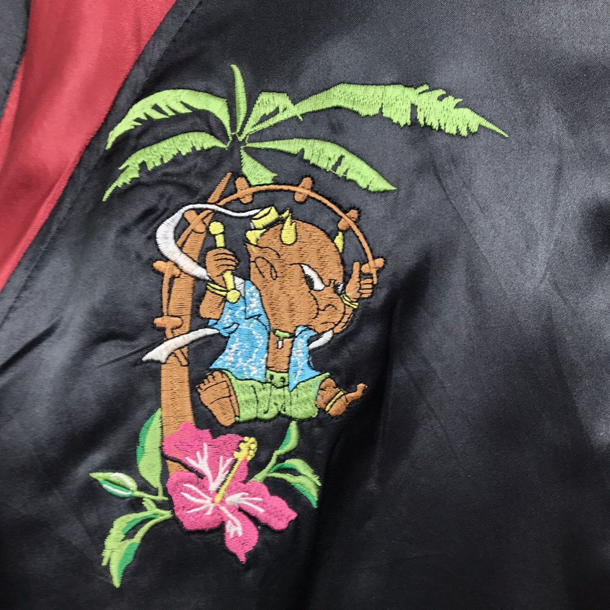 Japanese Brand Vintage Aloha Land Hawaii Sukajan Souvenir Jacket Embroidery Size US L / EU 52-54 / 3 - 5 Thumbnail