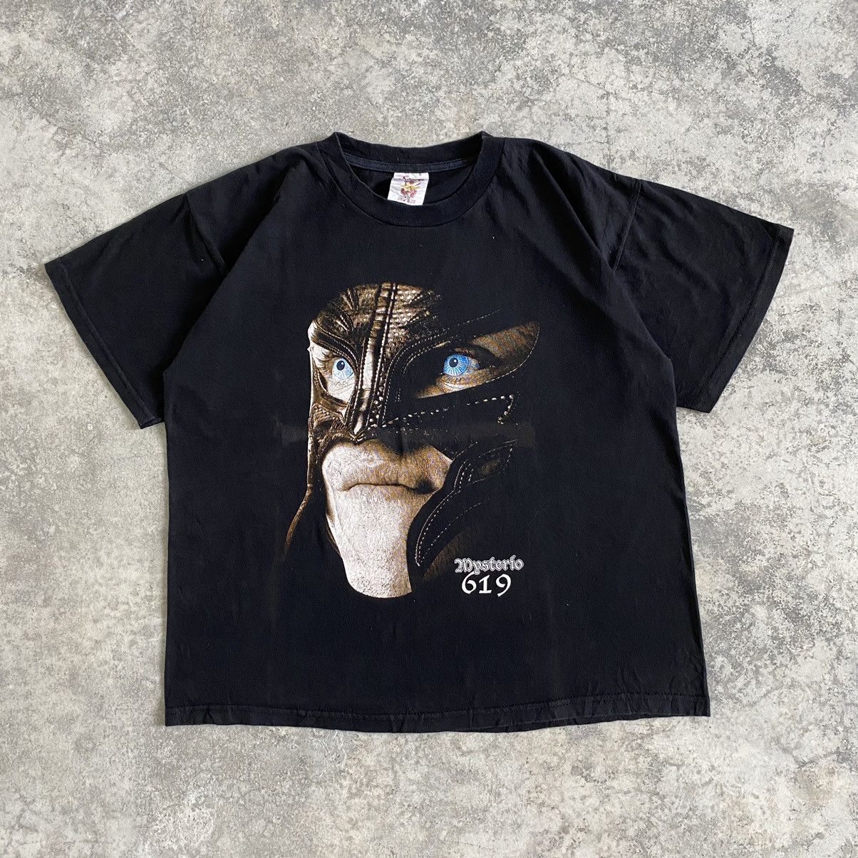 Vintage × WWE Vintage 90's Rei Mysterio Wrestler WWE Tee Size US L / EU 52-54 / 3 - 1 Thumbnail
