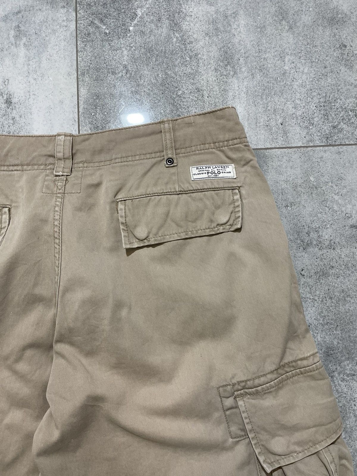 Polo Ralph Lauren × Ralph Lauren × Vintage Polo by Ralph Lauren vintage cargo shorts Size US 32 / EU 48 - 18 Thumbnail