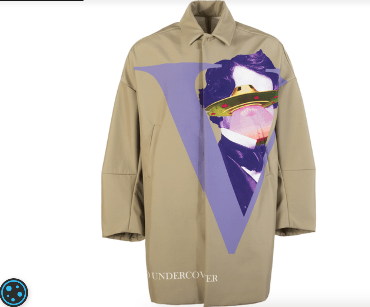 Undercover × Valentino Undercover x Valentino ufo oversized coat Size US L / EU 52-54 / 3 - 2 Thumbnail