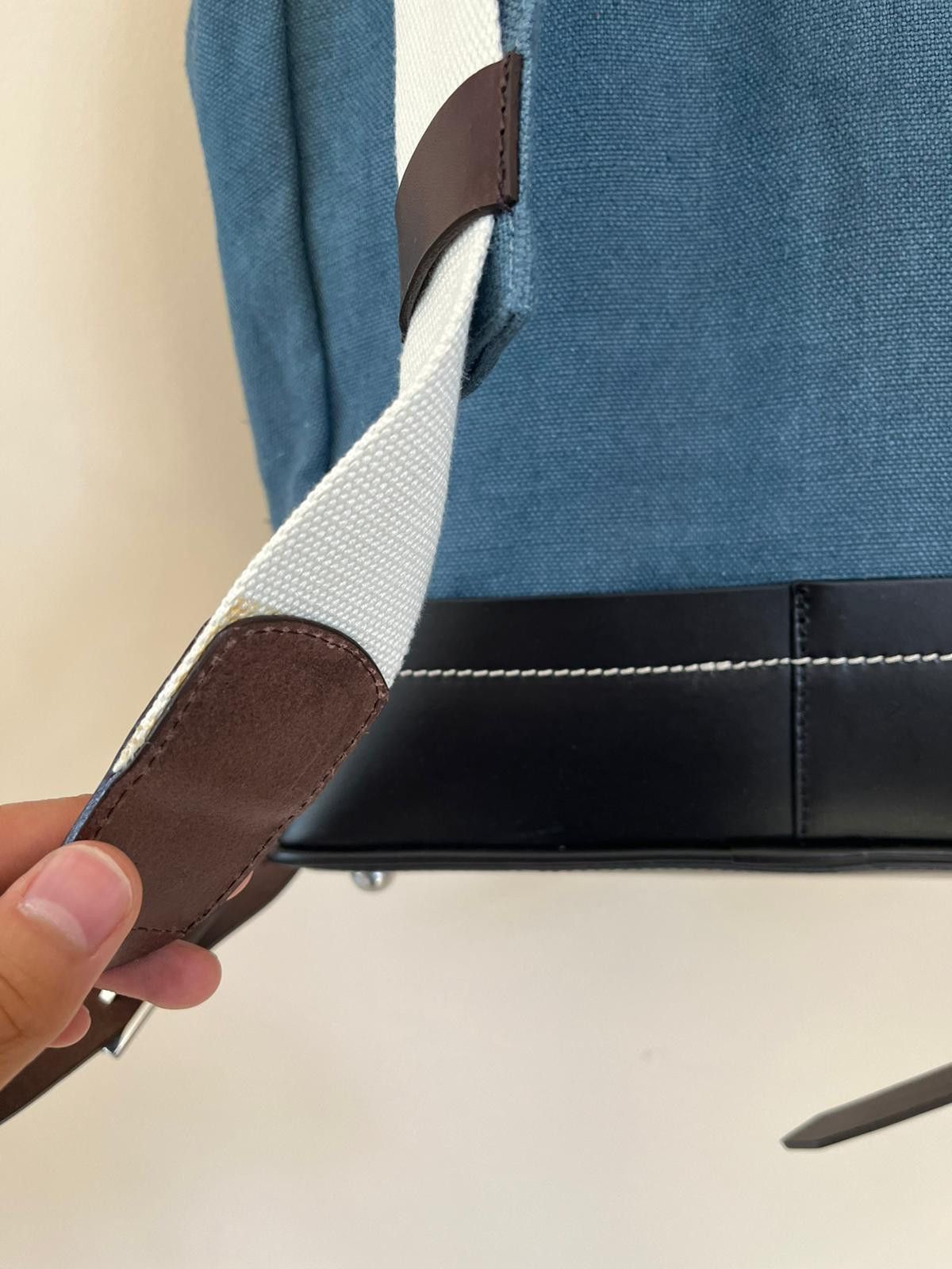 Maison Margiela Backpack in Blue Size ONE SIZE - 13 Thumbnail