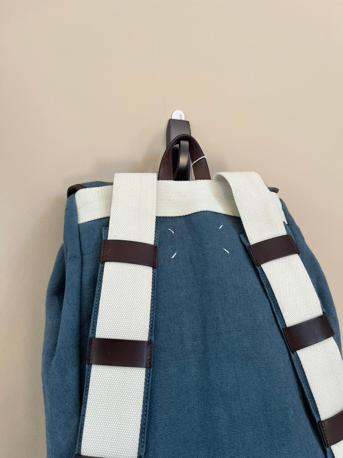 Maison Margiela Backpack in Blue Size ONE SIZE - 15 Thumbnail