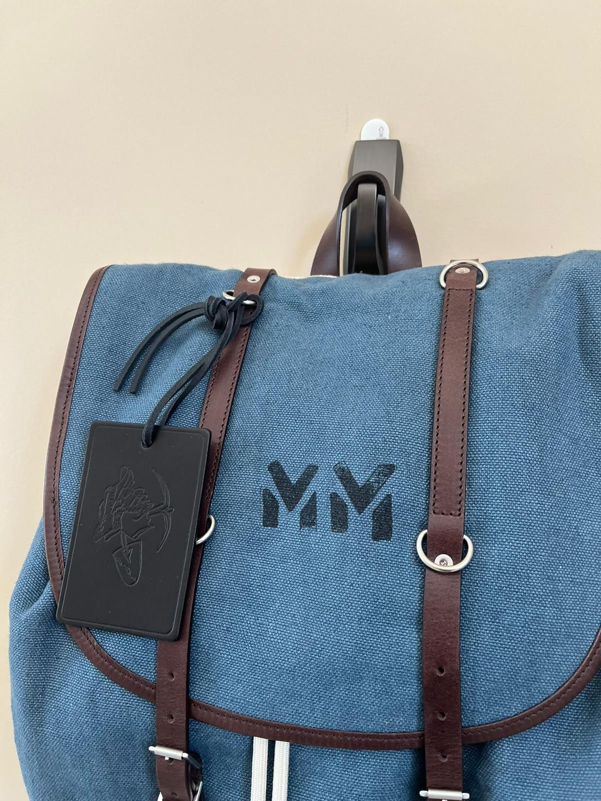 Maison Margiela Backpack in Blue Size ONE SIZE - 12 Thumbnail