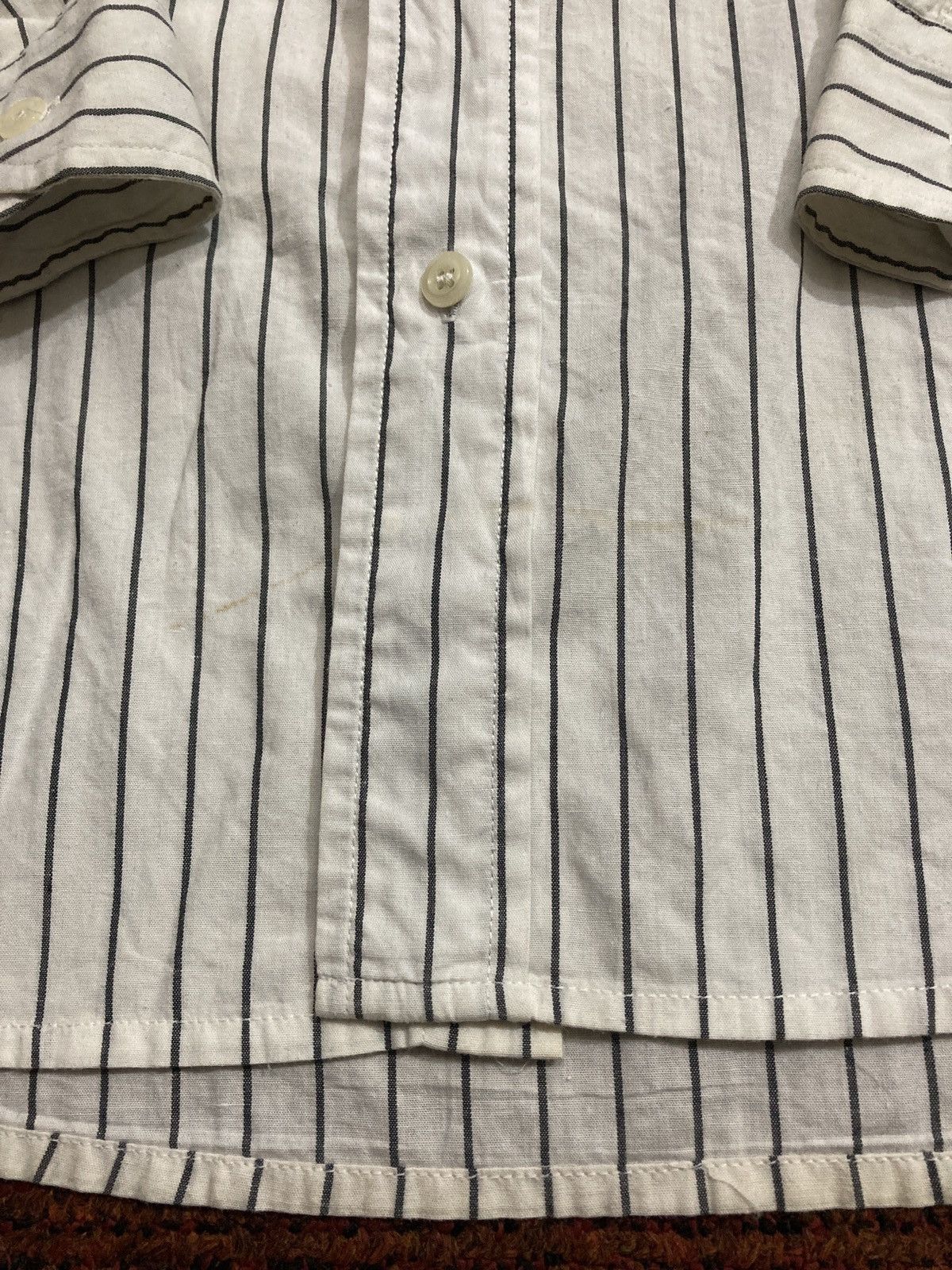 Cartoon Network × Vintage × Warner Bros Vintage 90s Looney Tunes Stripe Button Shirts Size US L / EU 52-54 / 3 - 8 Thumbnail
