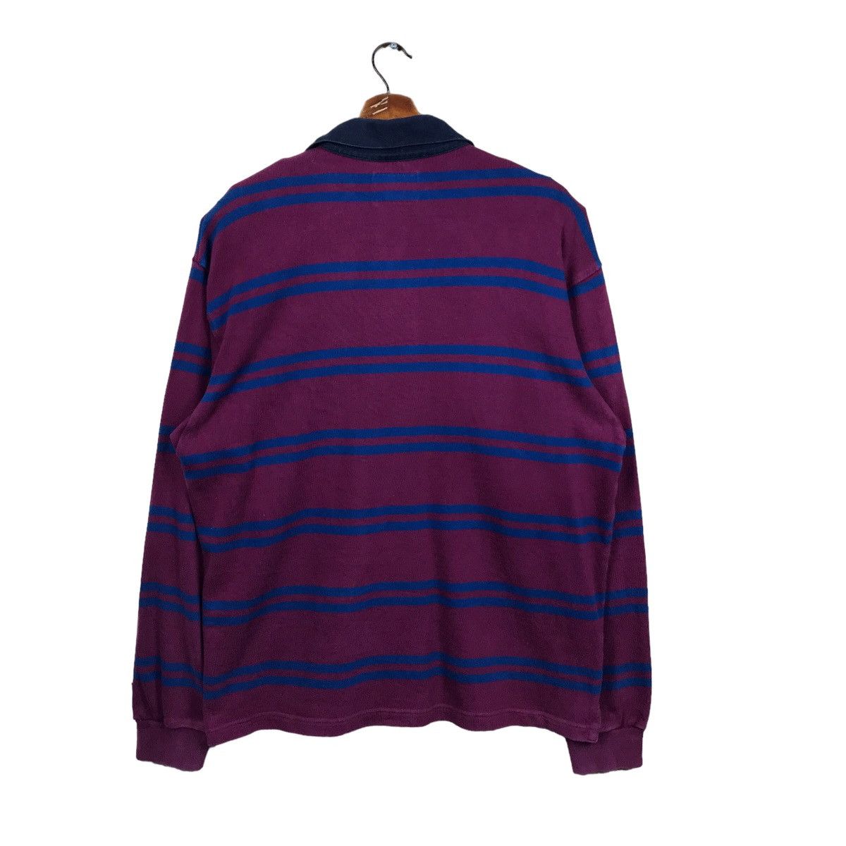 Canterbury of New Zealand Canterbury Of New Zealand Long Sleeve Stripe Polo Shirt Size US XL / EU 56 / 4 - 6 Thumbnail