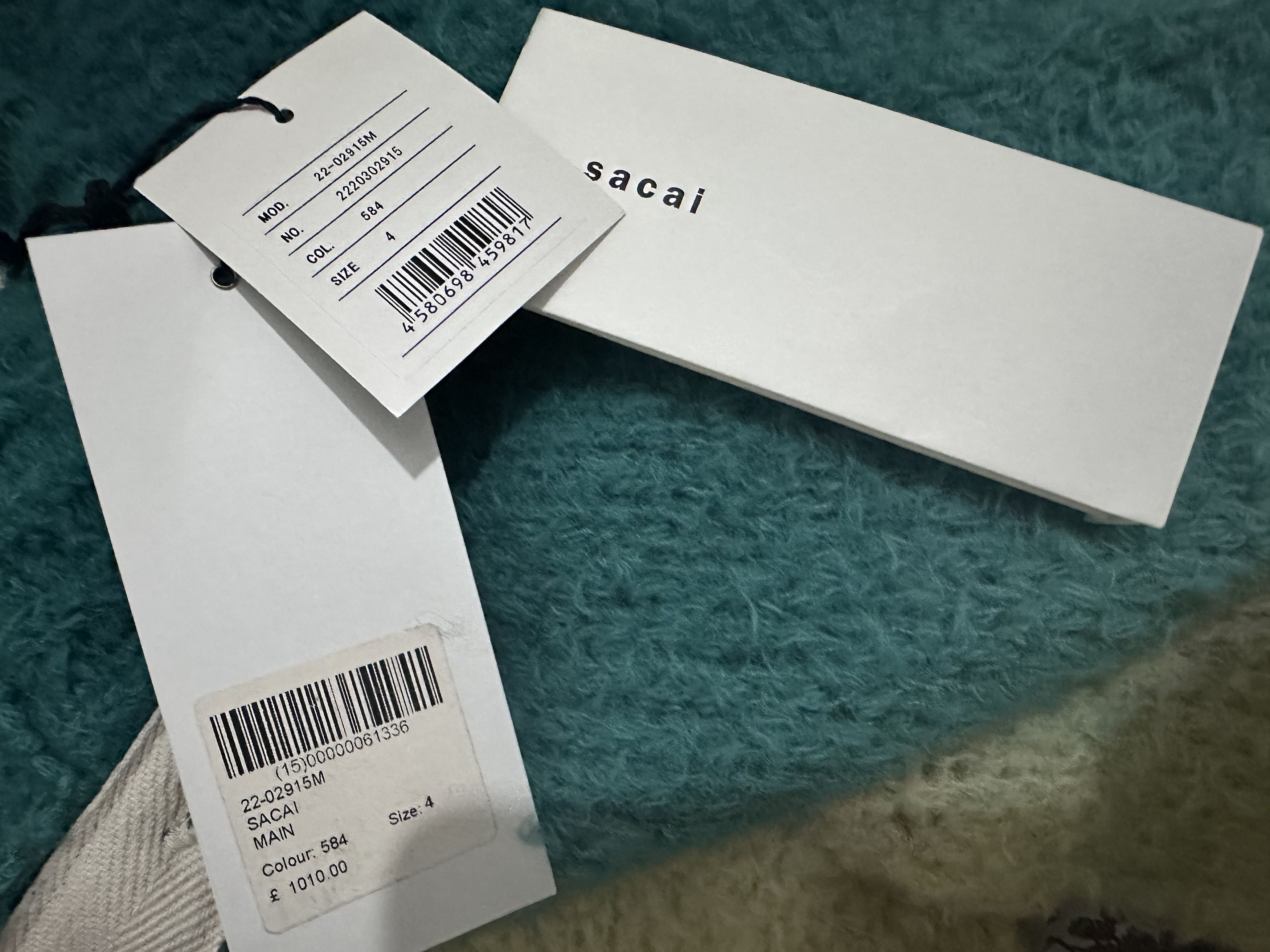 Sacai Sacai cardigan Size US L / EU 52-54 / 3 - 9 Thumbnail