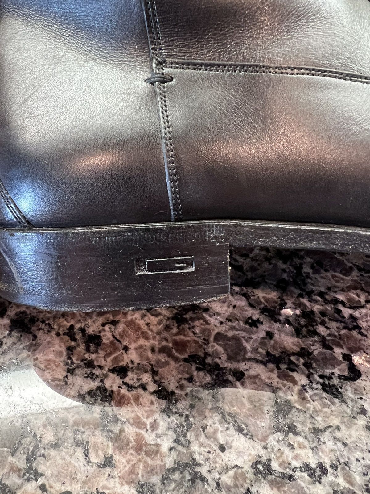 Gucci Gucci Leather Zip Boots Size US 10 / EU 43 - 12 Thumbnail