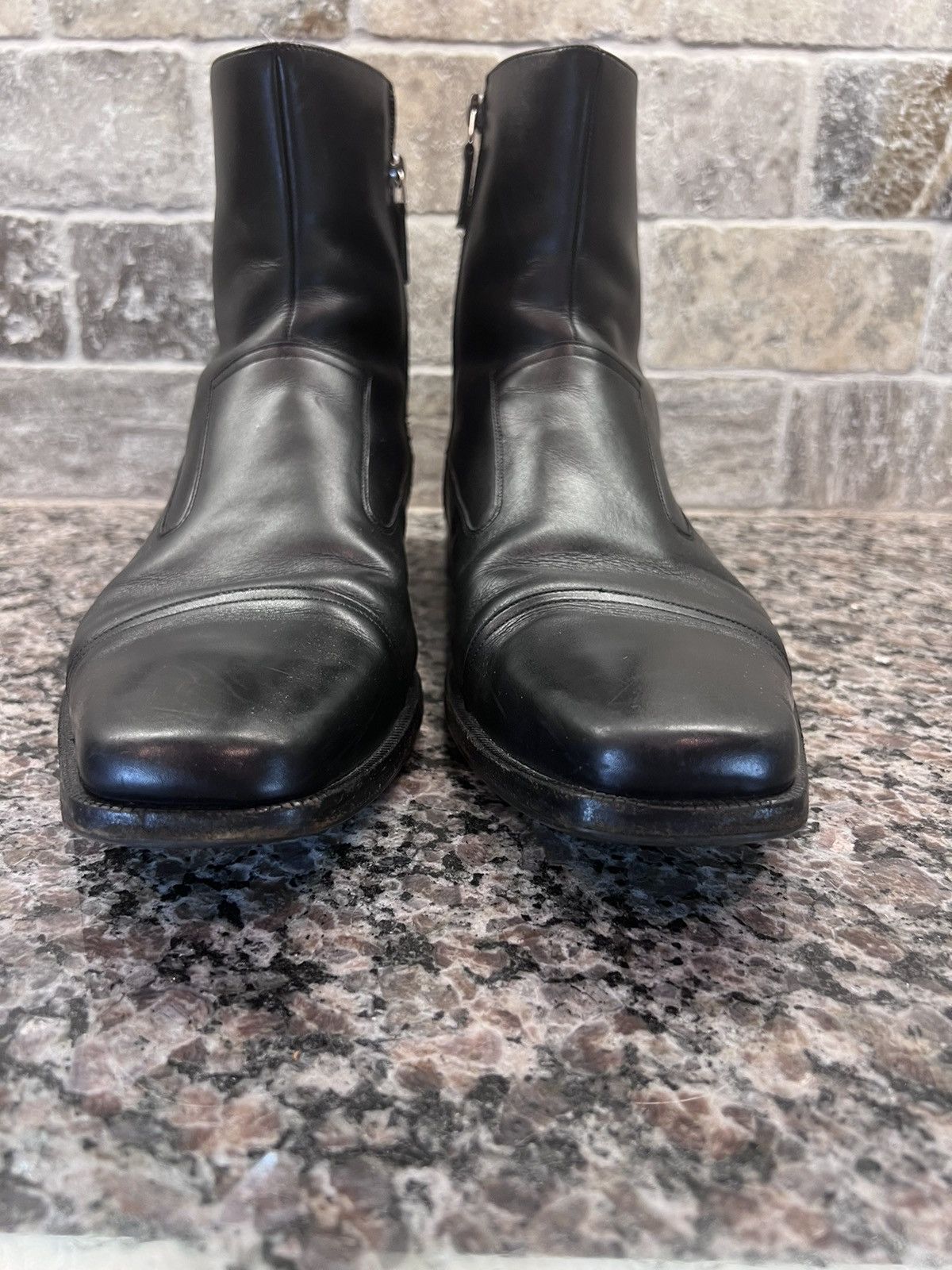 Gucci Gucci Leather Zip Boots Size US 10 / EU 43 - 4 Thumbnail