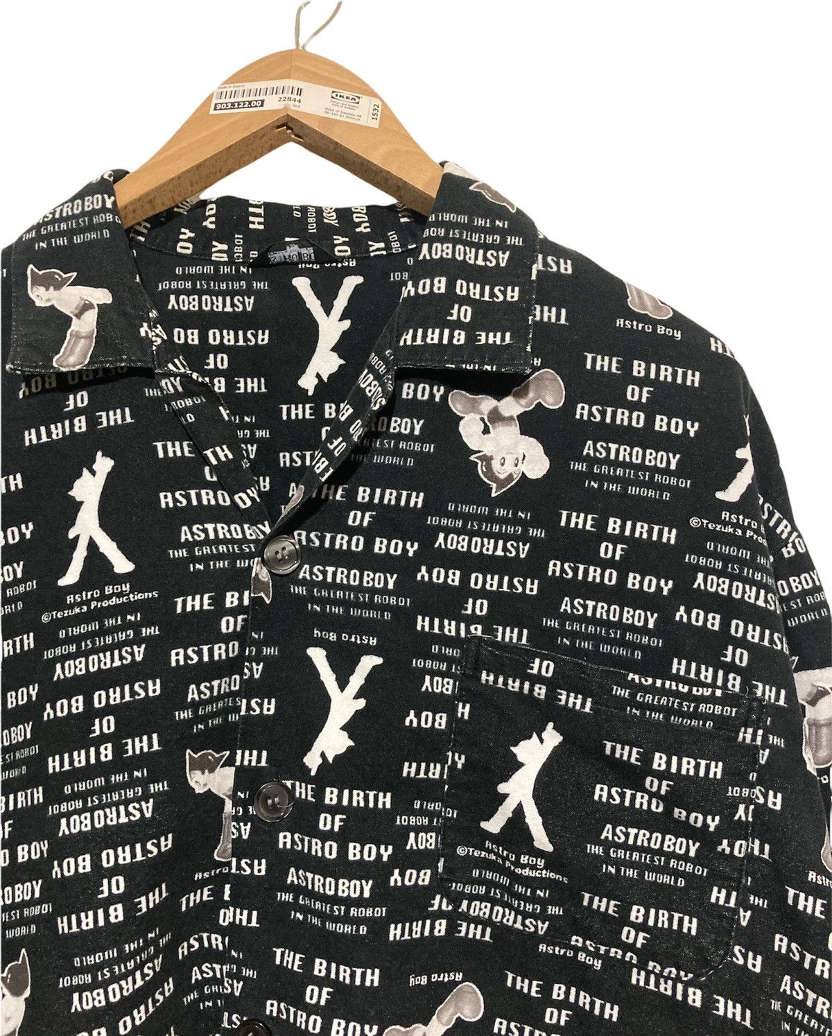 Anime Vintage Astro Boy All Over Print Shirts Size US M / EU 48-50 / 2 - 2 Thumbnail