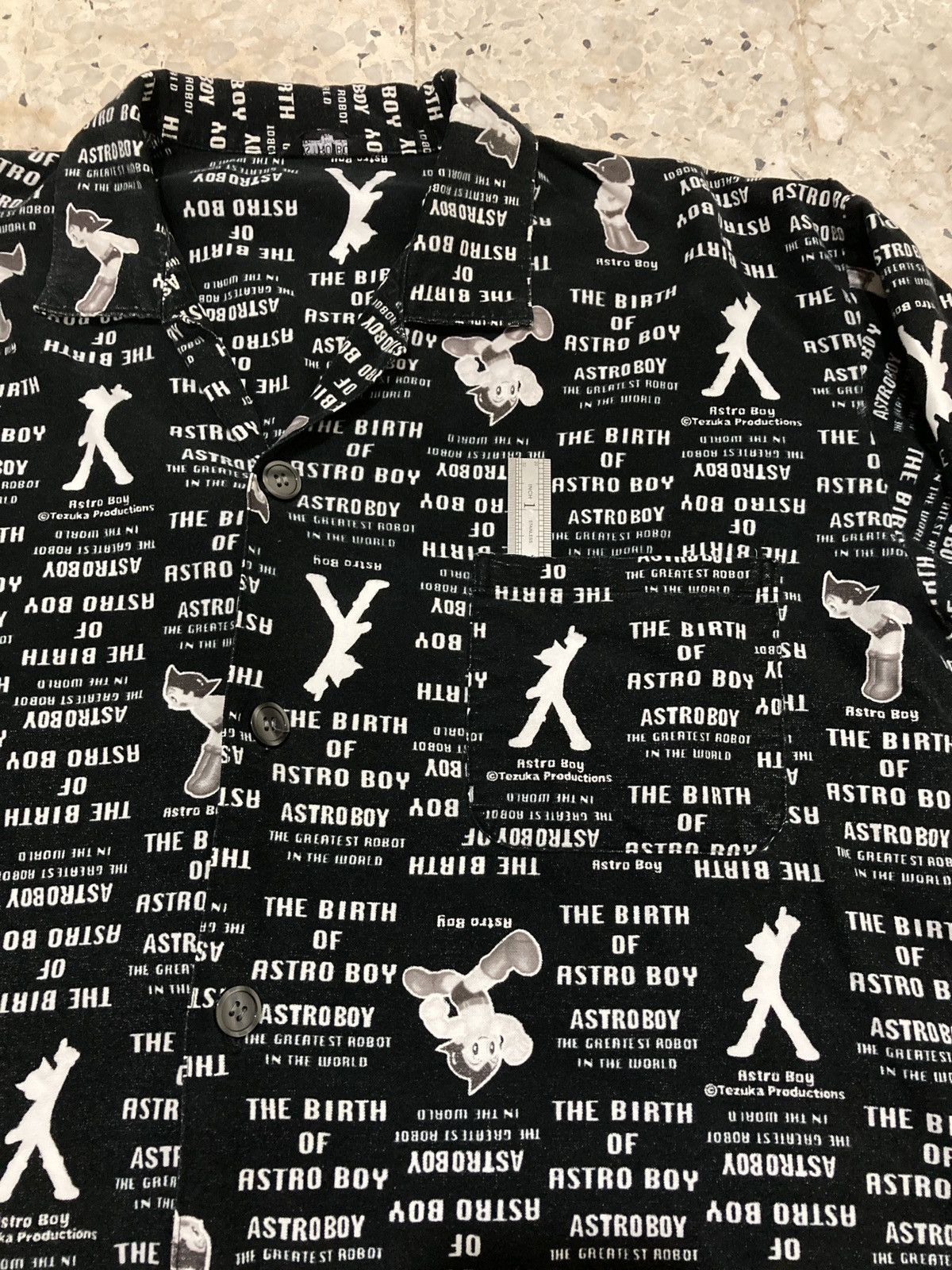 Anime Vintage Astro Boy All Over Print Shirts Size US M / EU 48-50 / 2 - 5 Thumbnail