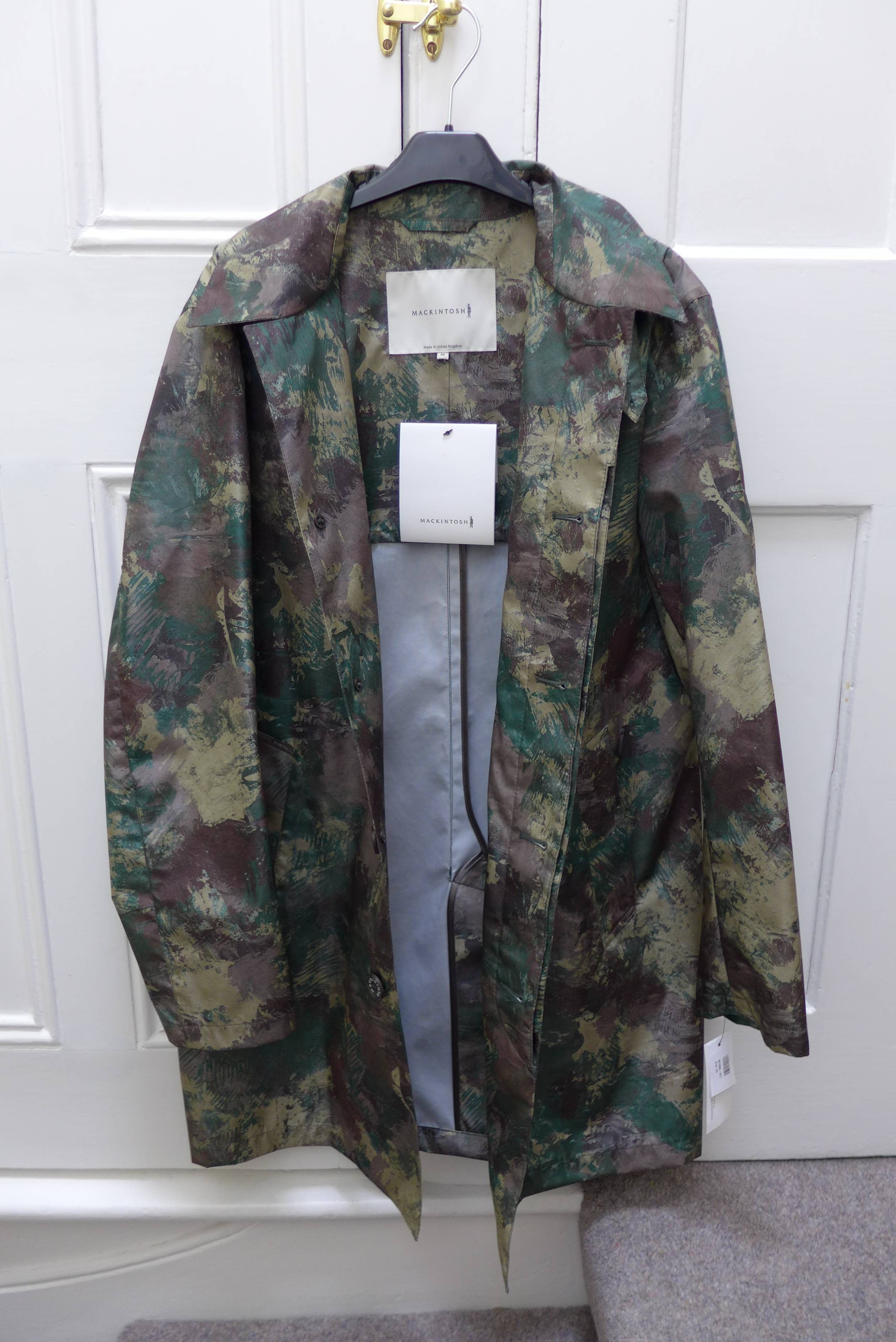 Mackintosh Mackintosh GM-002B Camouflage Print Rain Coat Size US M / EU 48-50 / 2 - 9 Thumbnail