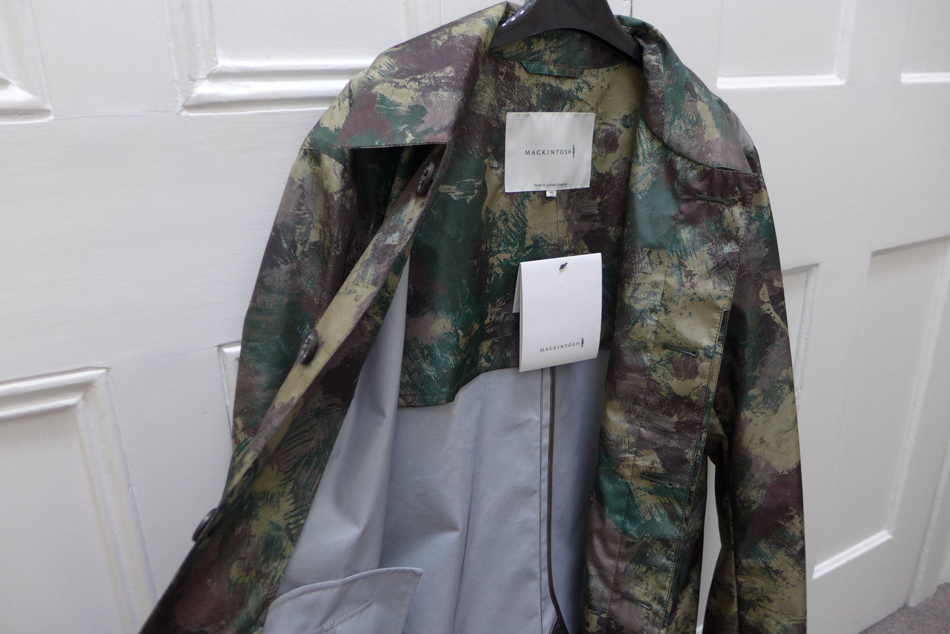 Mackintosh Mackintosh GM-002B Camouflage Print Rain Coat Size US M / EU 48-50 / 2 - 11 Thumbnail