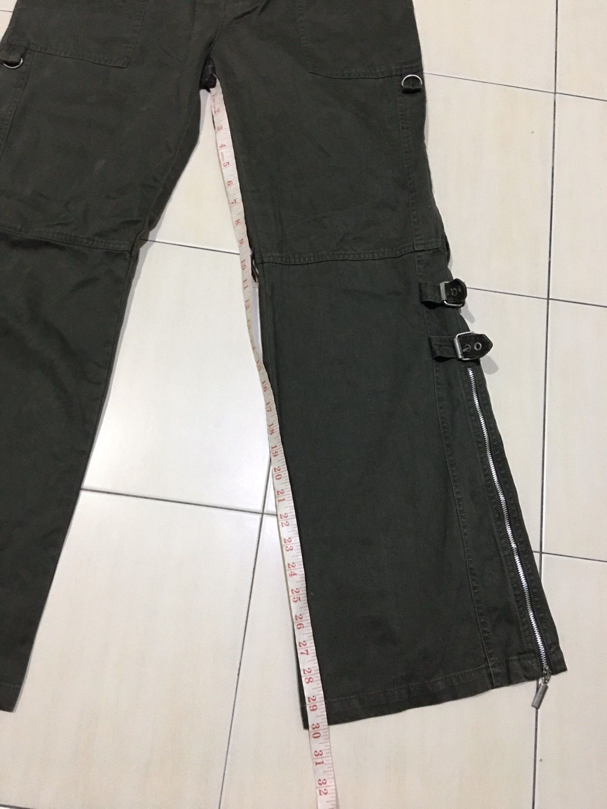 Japanese Brand Street One Parachute Bondage Cargo Tactical Trousers Pants Size US 32 / EU 48 - 19 Thumbnail