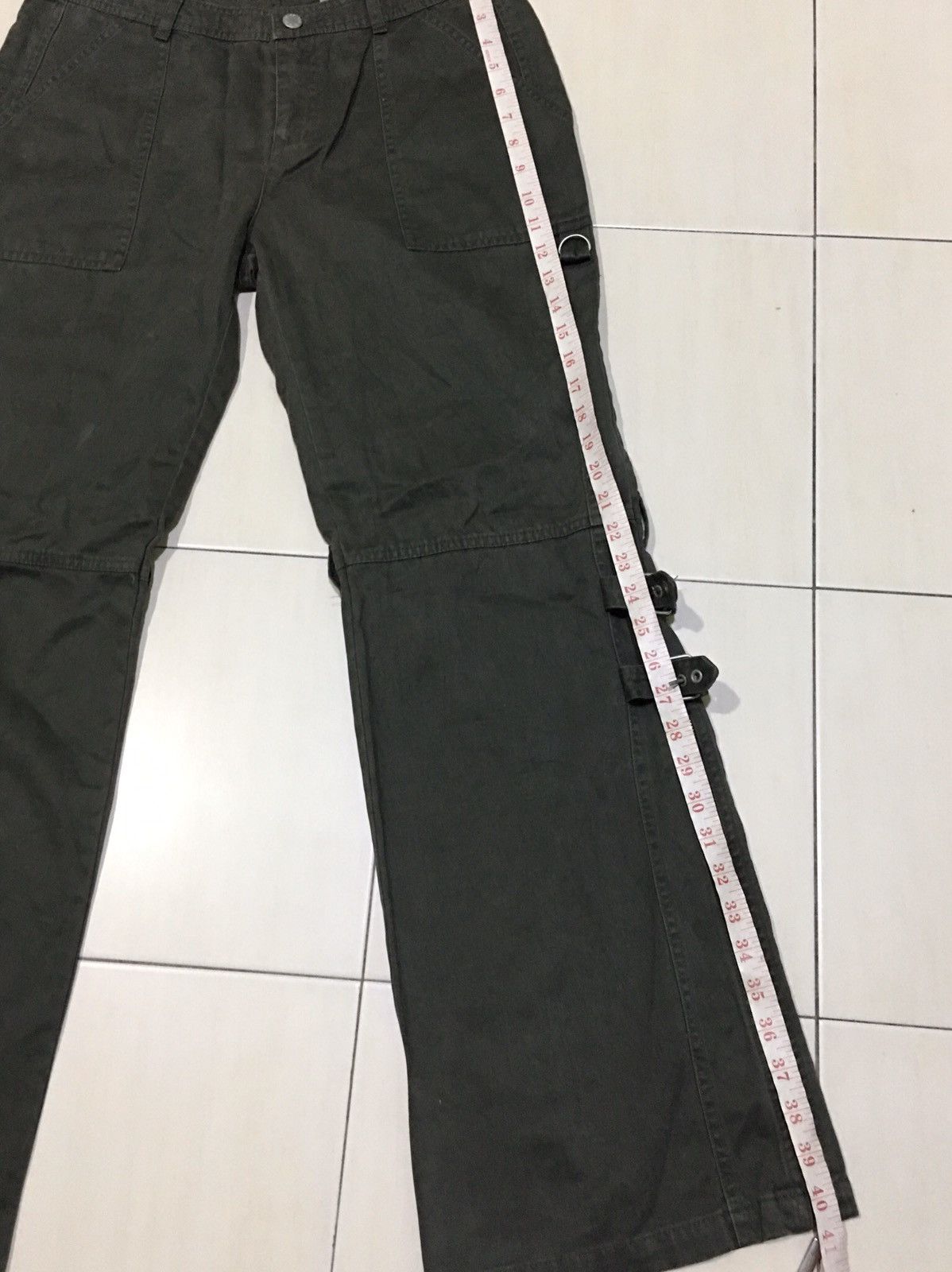 Japanese Brand Street One Parachute Bondage Cargo Tactical Trousers Pants Size US 32 / EU 48 - 18 Thumbnail