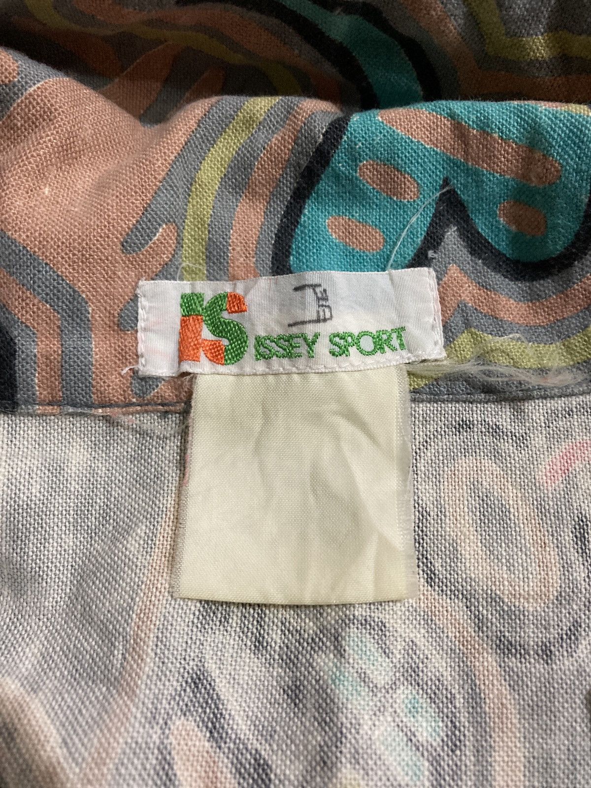 Issey Miyake Vintage Issey Sport Abstract Fish Painting Shirts Size M / US 6-8 / IT 42-44 - 6 Thumbnail