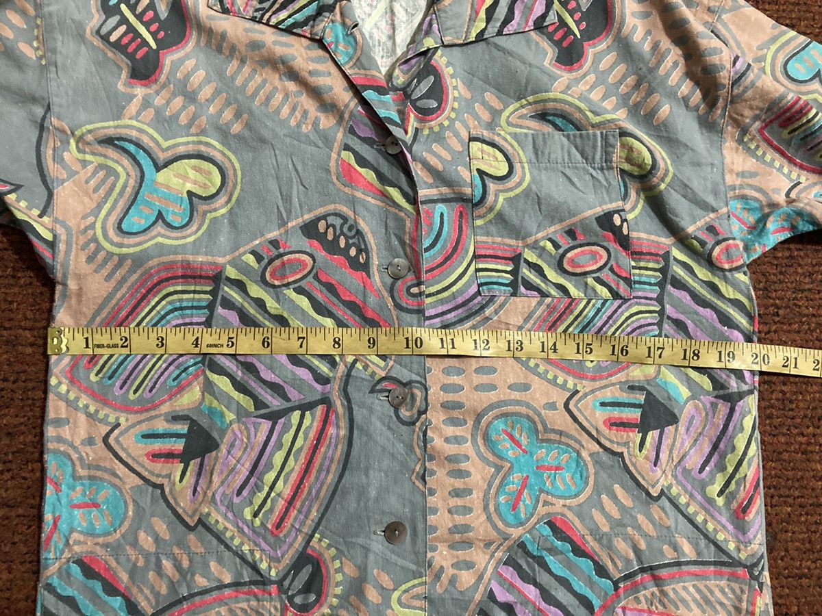 Issey Miyake Vintage Issey Sport Abstract Fish Painting Shirts Size M / US 6-8 / IT 42-44 - 9 Thumbnail