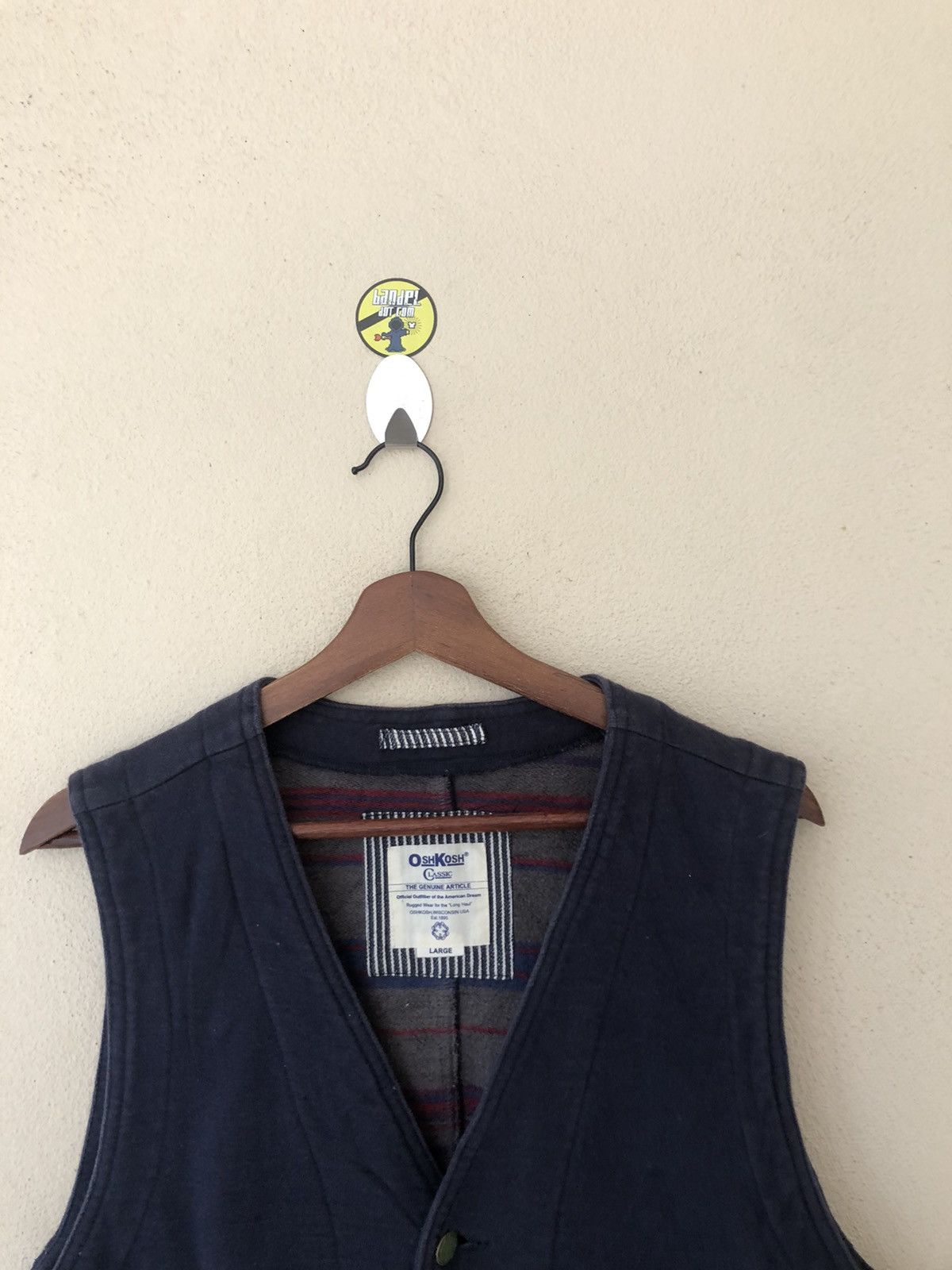 Japanese Brand × Oshkosh × Vintage VINTAGE OSHKOSH CLASSIC VEST Size US L / EU 52-54 / 3 - 3 Thumbnail