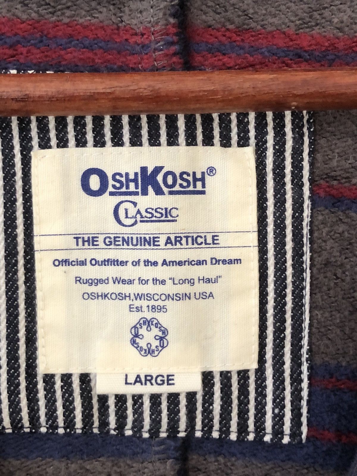 Japanese Brand × Oshkosh × Vintage VINTAGE OSHKOSH CLASSIC VEST Size US L / EU 52-54 / 3 - 8 Thumbnail