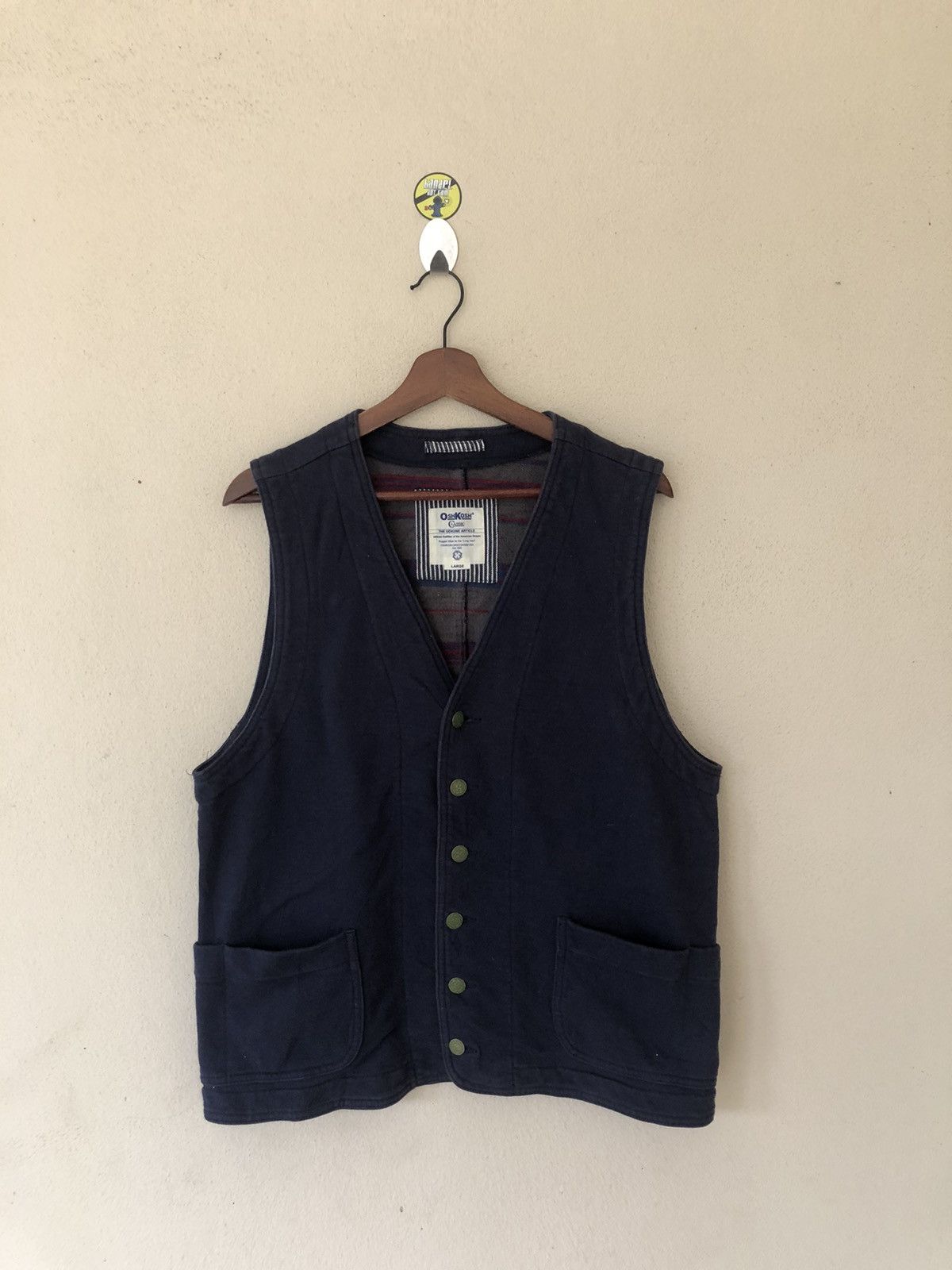 Japanese Brand × Oshkosh × Vintage VINTAGE OSHKOSH CLASSIC VEST Size US L / EU 52-54 / 3 - 1 Thumbnail