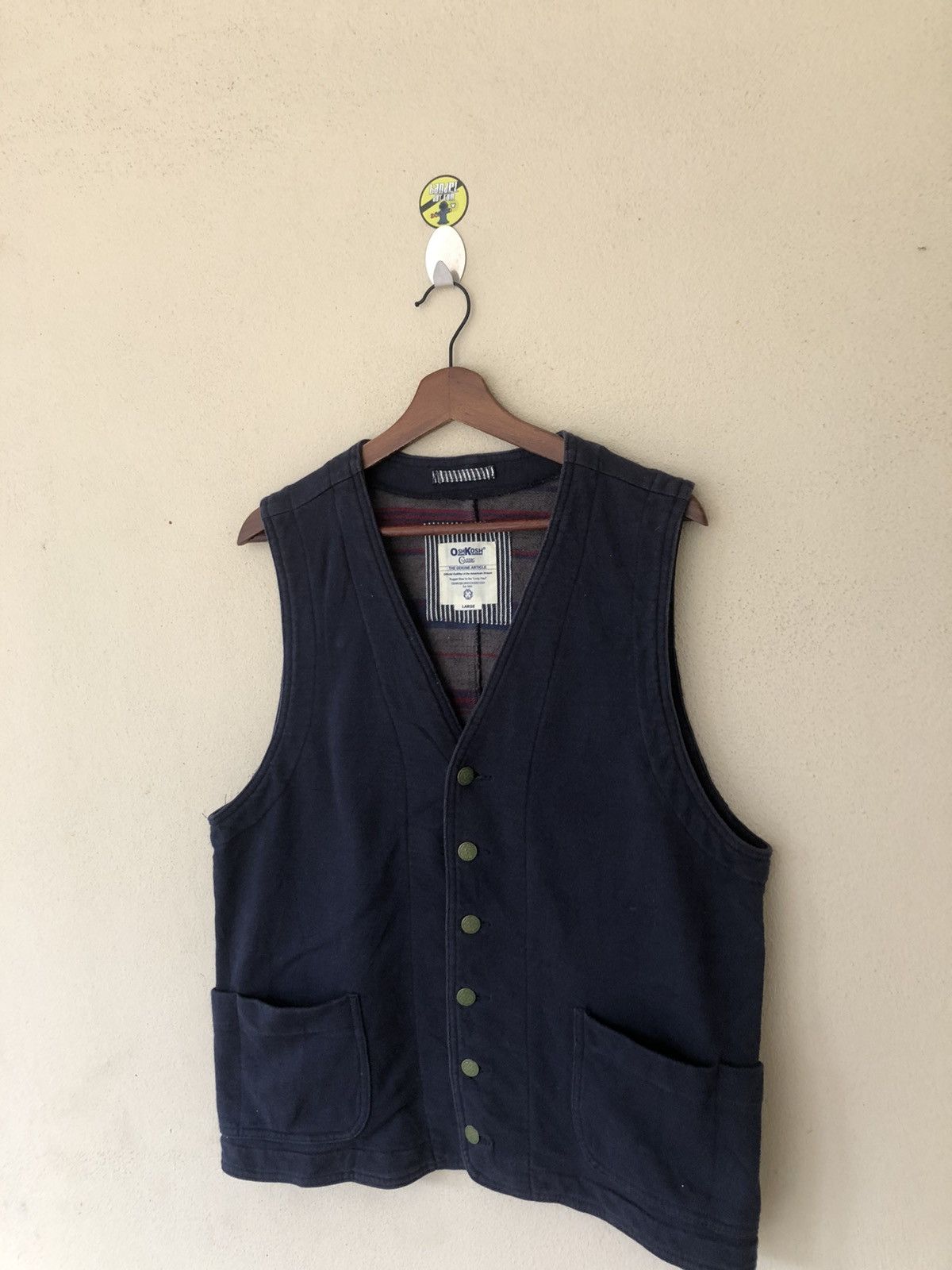 Japanese Brand × Oshkosh × Vintage VINTAGE OSHKOSH CLASSIC VEST Size US L / EU 52-54 / 3 - 2 Thumbnail