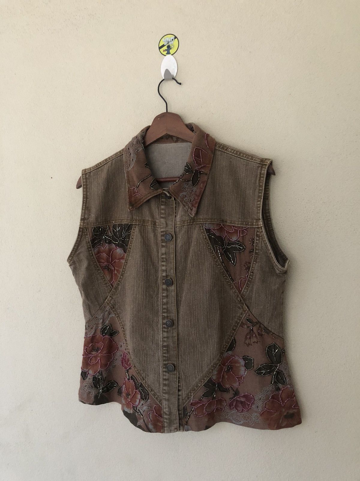 Handmade × Vintage VINTAGE HANDMADE VEST Size US M / EU 48-50 / 2 - 2 Thumbnail