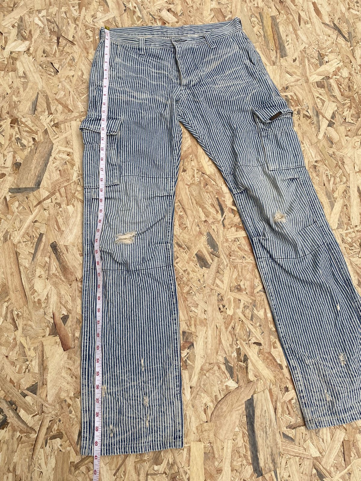 Hysteric Glamour Vintage Hysteric Glamour striped japanese trousers pants Size US 31 - 16 Thumbnail