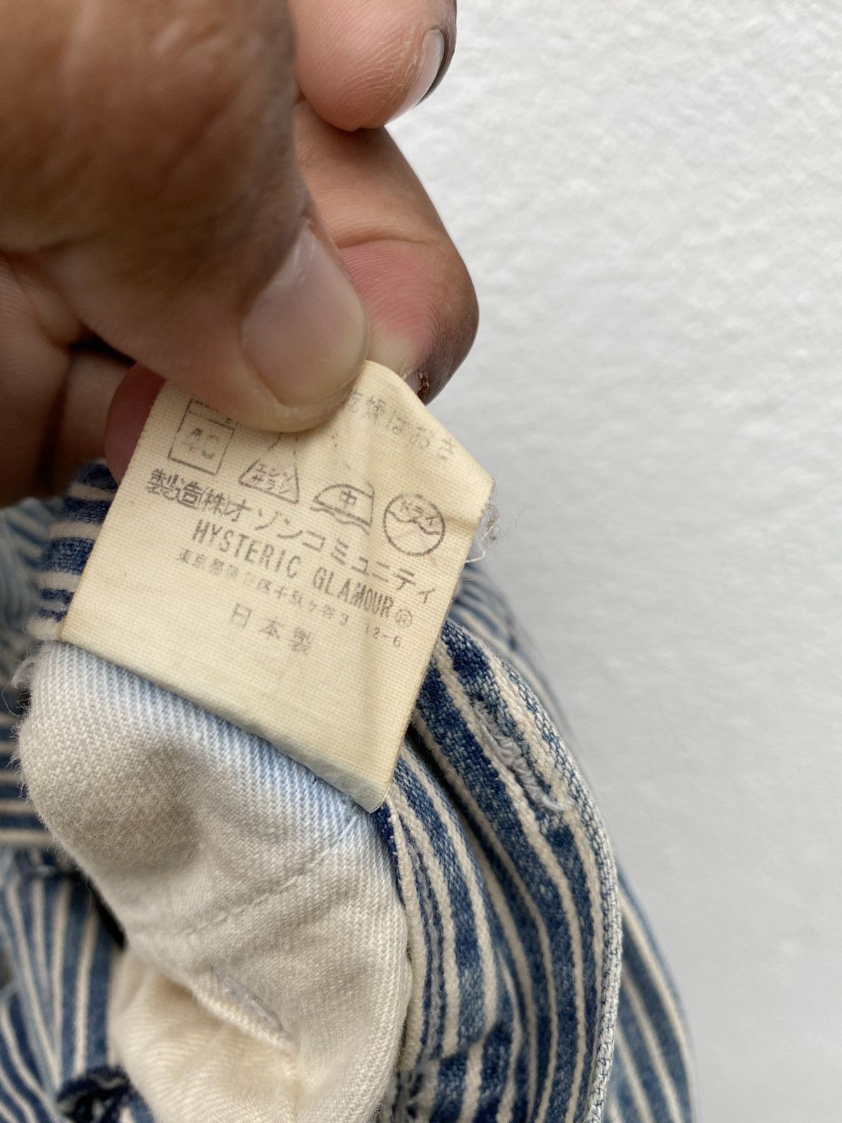 Hysteric Glamour Vintage Hysteric Glamour striped japanese trousers pants Size US 31 - 6 Thumbnail