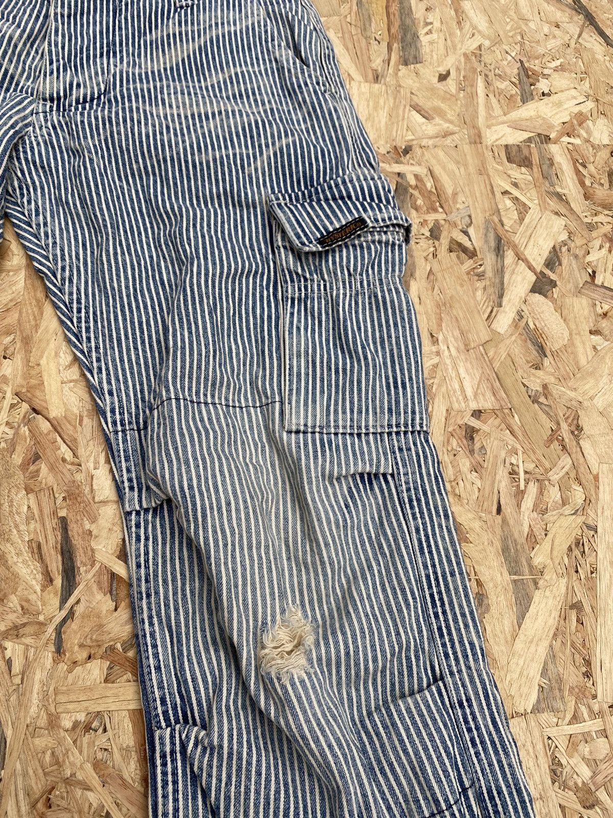 Hysteric Glamour Vintage Hysteric Glamour striped japanese trousers pants Size US 31 - 13 Thumbnail