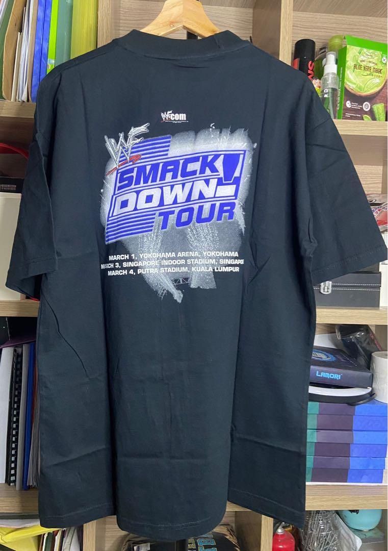 WWE × WWF 2002 Smackdown Tour Asia The Rock Size US L / EU 52-54 / 3 - 2 Thumbnail