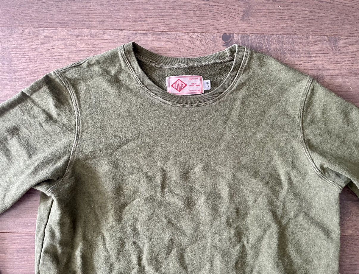 Bather Bather Green Crewneck Sweatshirt Size US M / EU 48-50 / 2 - 2 Thumbnail