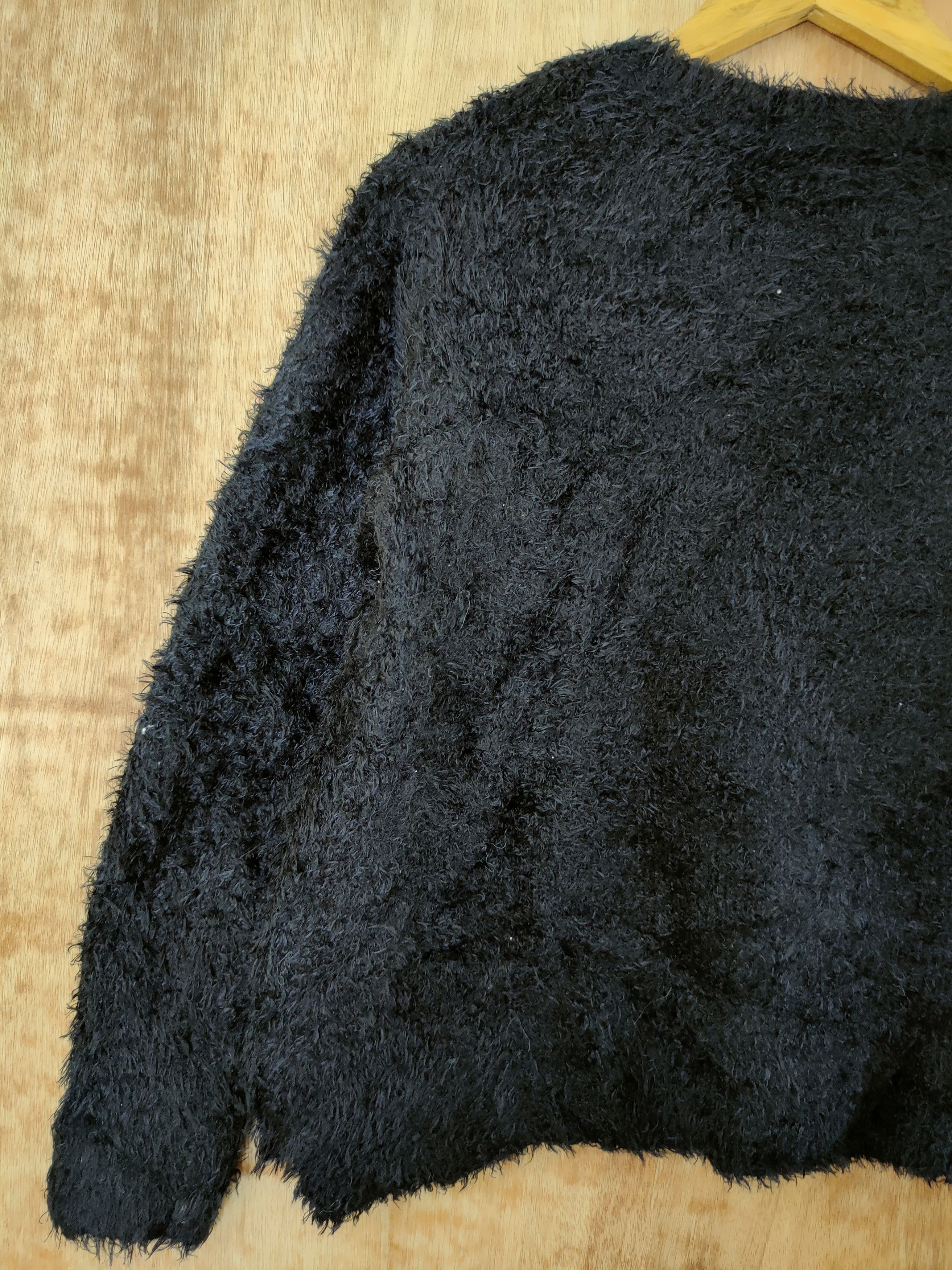 Aran Crafts DL Chocol Raffine Robe mohair soft fur knitwear #46-467 Size US M / EU 48-50 / 2 - 8 Thumbnail