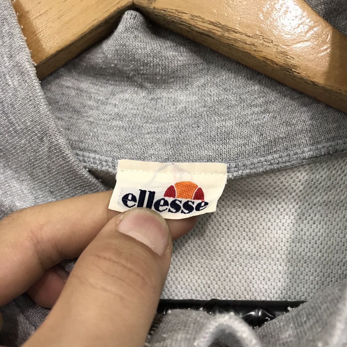 Ellesse × Japanese Brand × Vintage ELLESSE Sweatshirt Half Zip Embroidery BigLogo Size US M / EU 48-50 / 2 - 7 Thumbnail