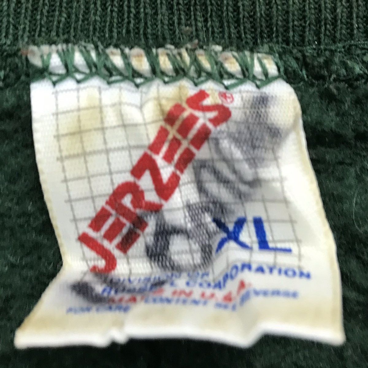 Vintage Vintage 90s Art Flower Sweatshirt Embroidery BigLogo Flower Size US L / EU 52-54 / 3 - 7 Thumbnail