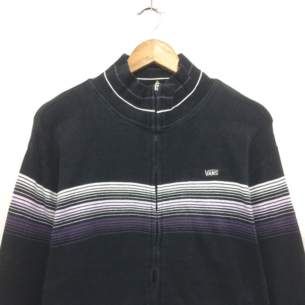 Japanese Brand × Vans Vintage VANS Sweatshirt Zipper Up Sweater Vans Size US M / EU 48-50 / 2 - 3 Thumbnail