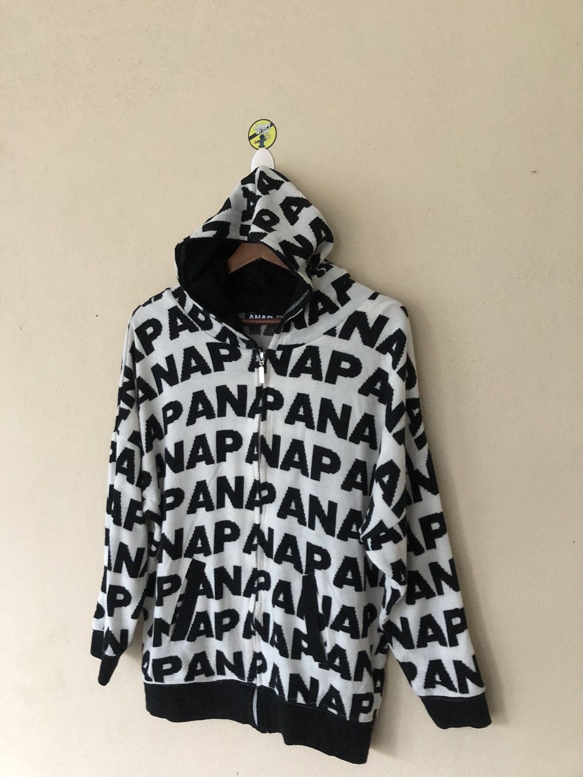 Japanese Brand ANAP Overprinted Hoodie Size US M / EU 48-50 / 2 - 2 Thumbnail