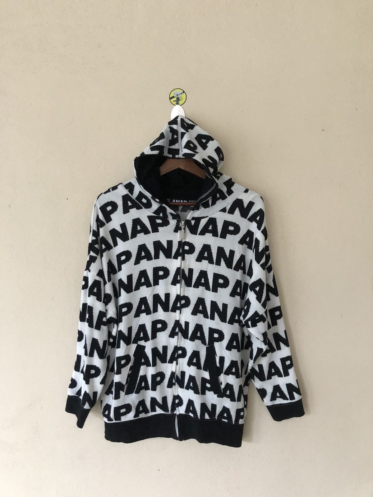Japanese Brand ANAP Overprinted Hoodie Size US M / EU 48-50 / 2 - 1 Thumbnail