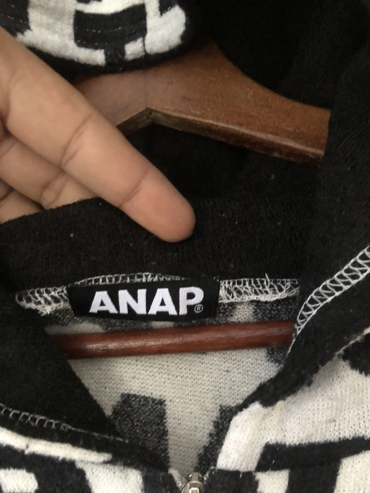 Japanese Brand ANAP Overprinted Hoodie Size US M / EU 48-50 / 2 - 7 Thumbnail