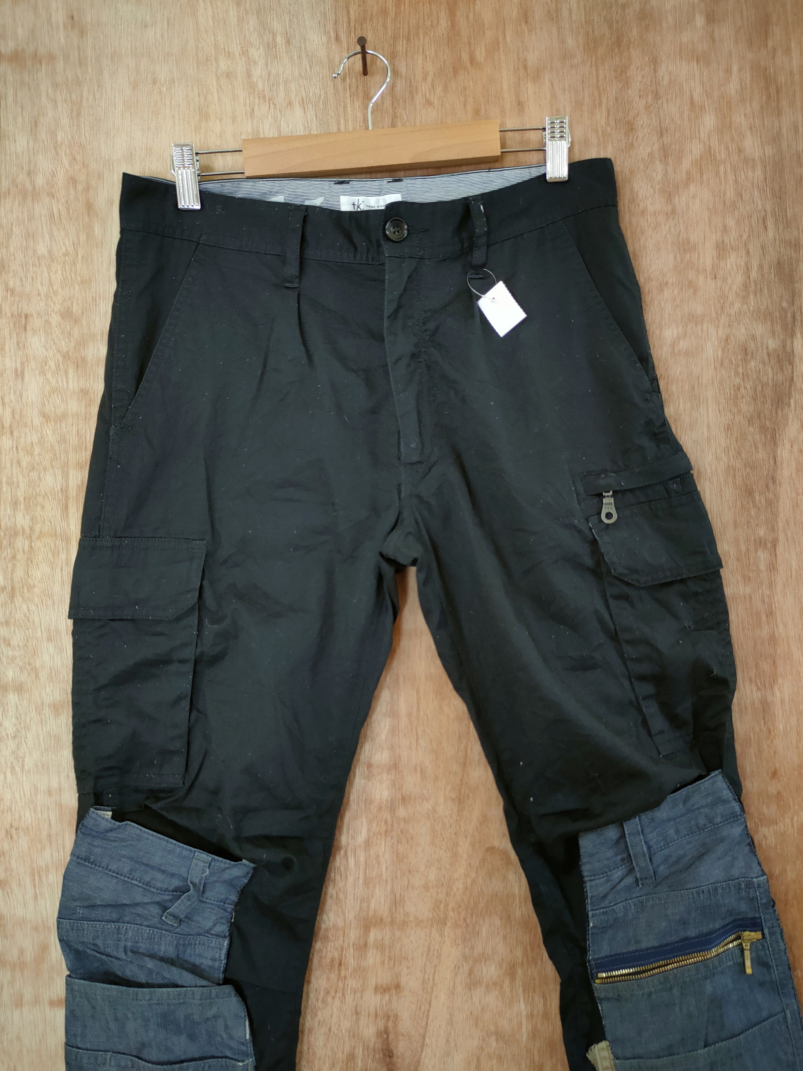 Japanese Brand Takeo kikuchi custom reworked cargo utility pants #46-650 Size US 30 / EU 46 - 4 Thumbnail