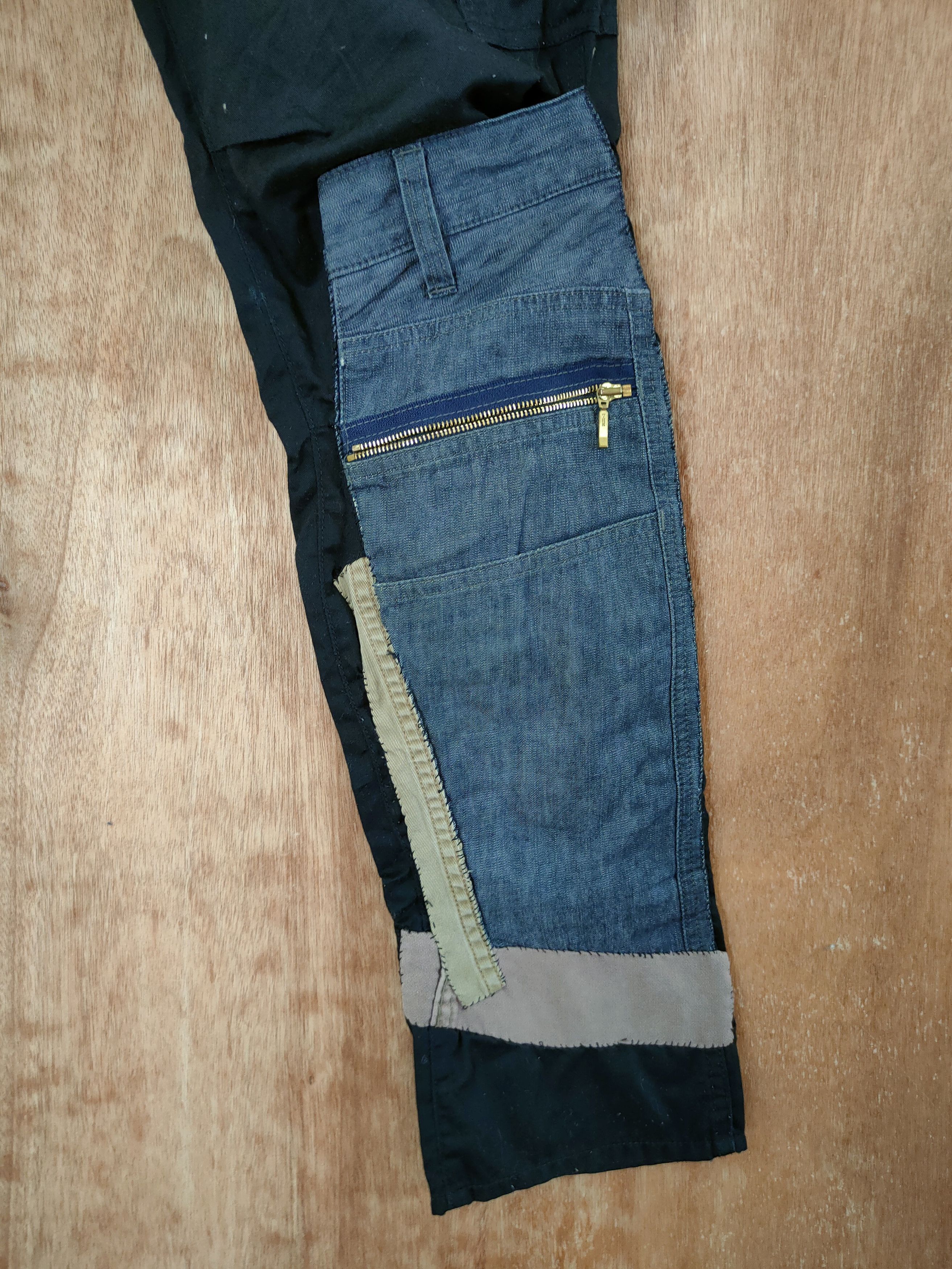 Japanese Brand Takeo kikuchi custom reworked cargo utility pants #46-650 Size US 30 / EU 46 - 2 Thumbnail
