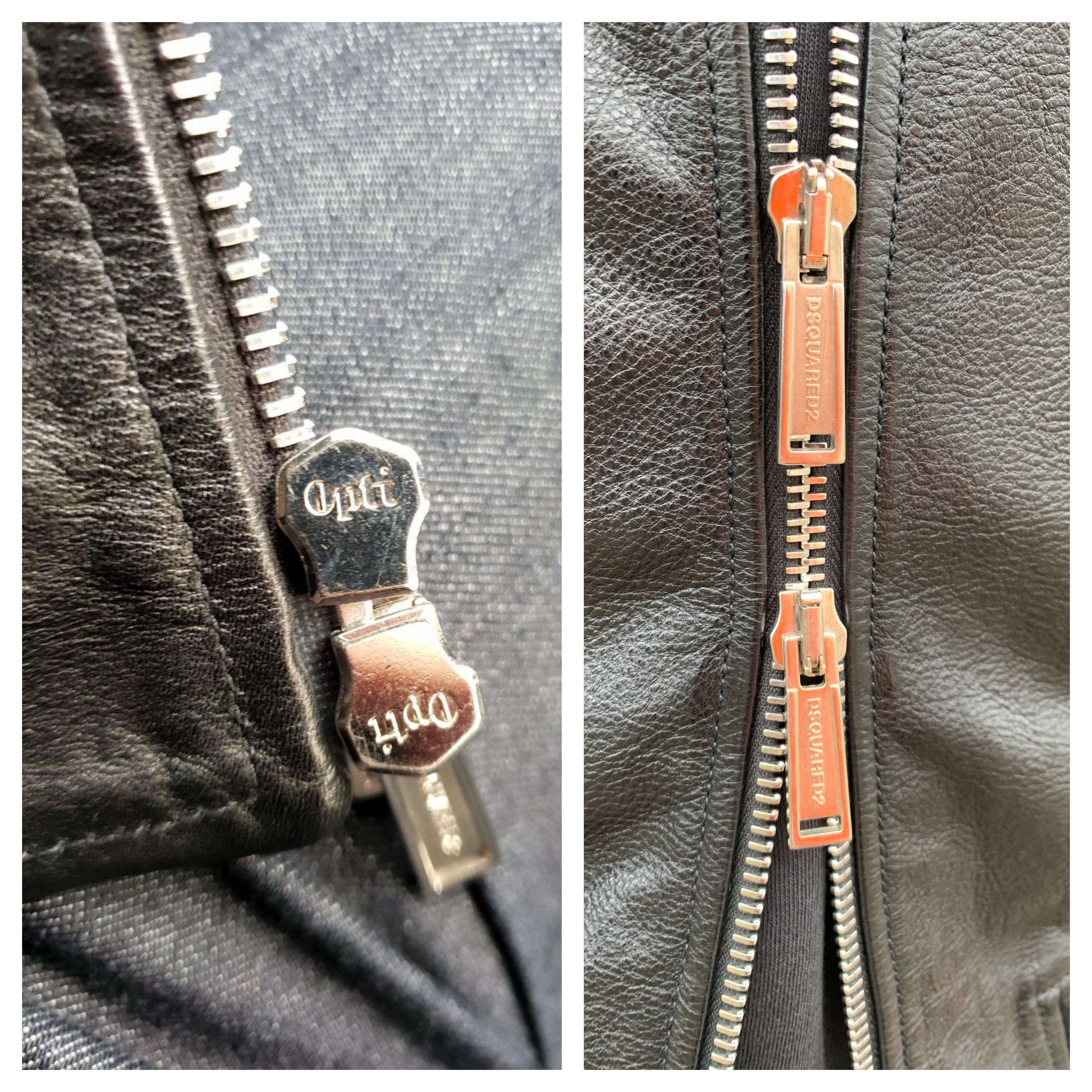 Dsquared2 2355$ DSquared² Paratrooper Leather Jacket Size US L / EU 52-54 / 3 - 9 Thumbnail