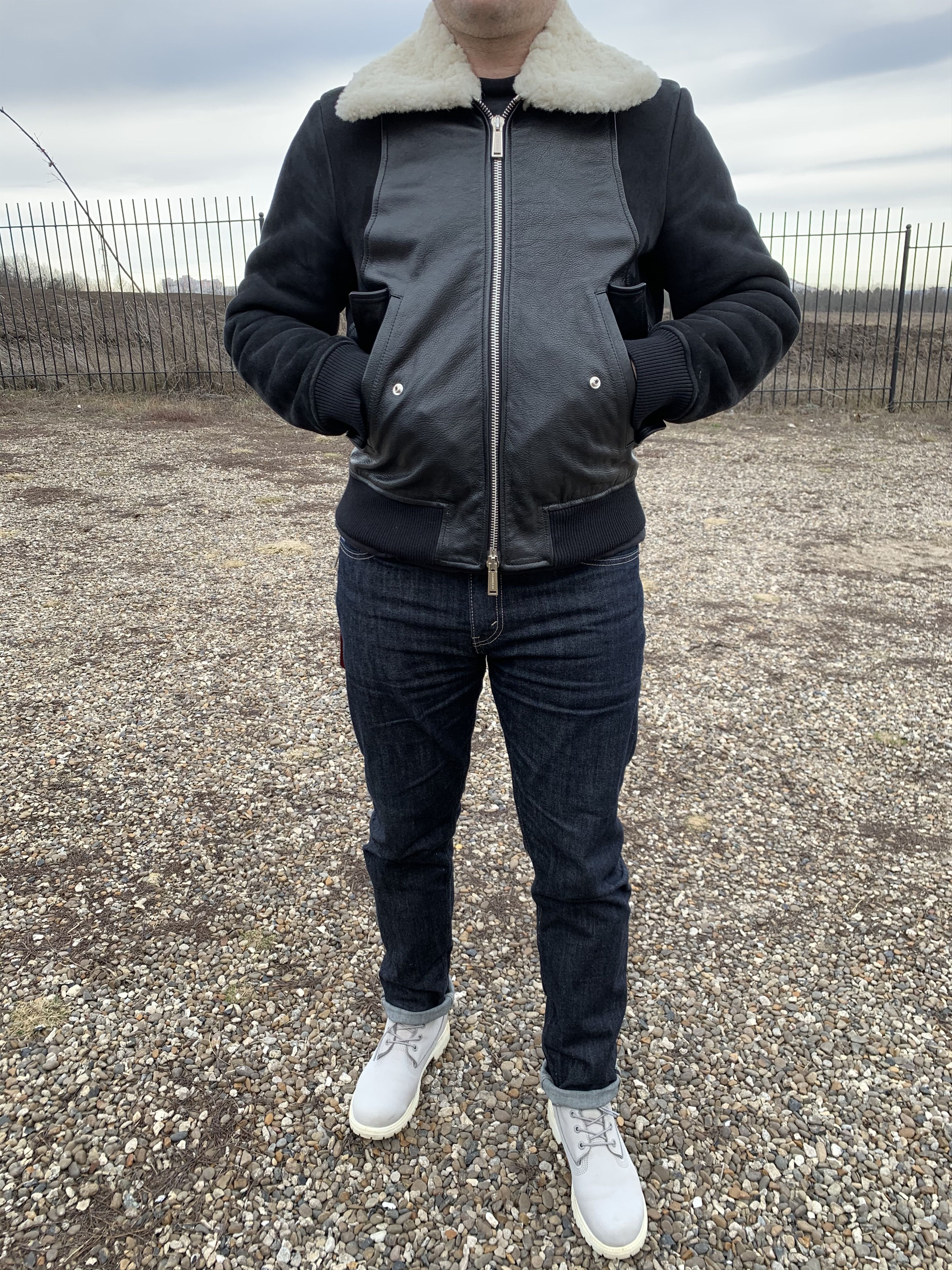 Dsquared2 2355$ DSquared² Paratrooper Leather Jacket Size US L / EU 52-54 / 3 - 3 Thumbnail