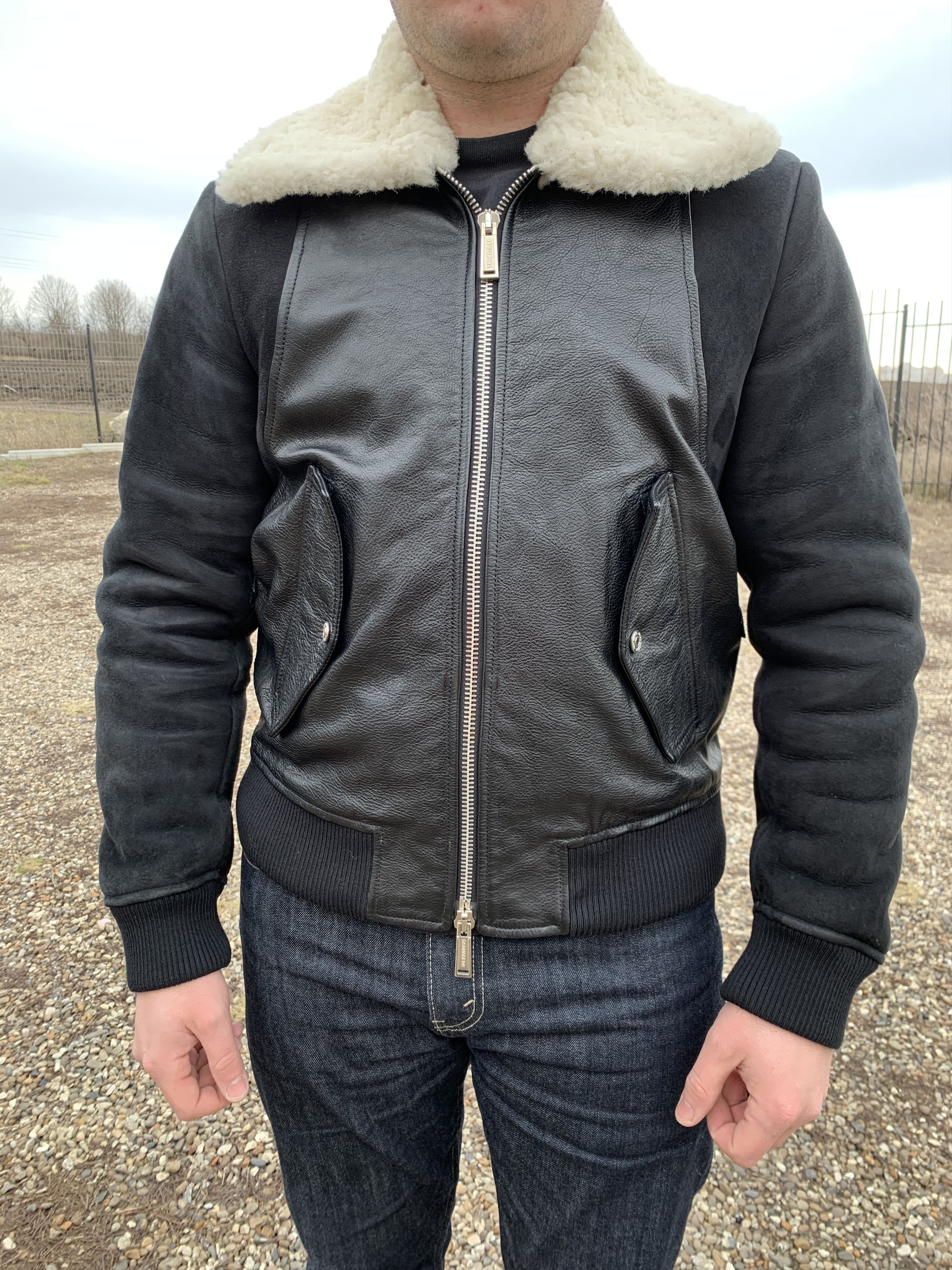 Dsquared2 2355$ DSquared² Paratrooper Leather Jacket Size US L / EU 52-54 / 3 - 2 Thumbnail