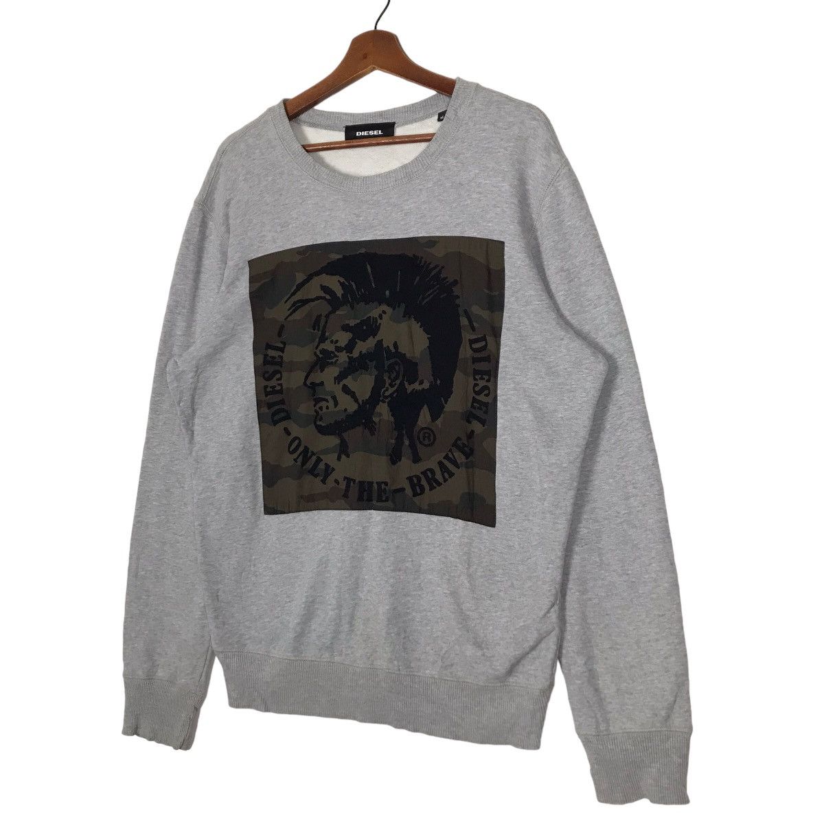 Diesel × Vintage Diesel Scentyn-S Mohawk Crewneck Sweatshirt Big Logo Size US M / EU 48-50 / 2 - 4 Thumbnail