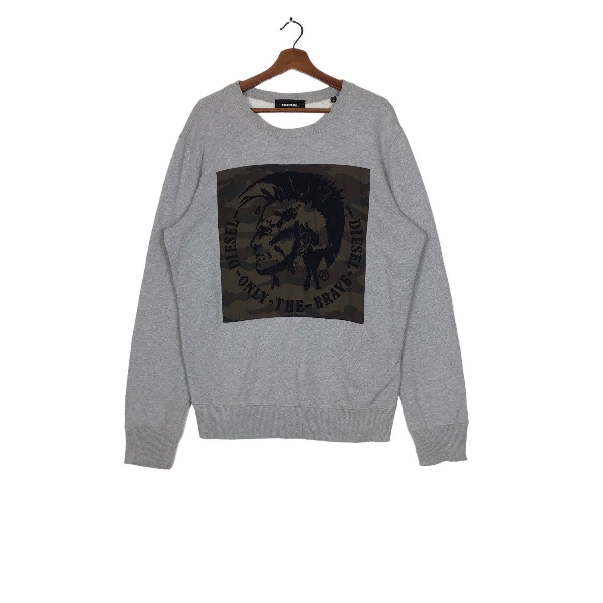Diesel × Vintage Diesel Scentyn-S Mohawk Crewneck Sweatshirt Big Logo Size US M / EU 48-50 / 2 - 2 Thumbnail