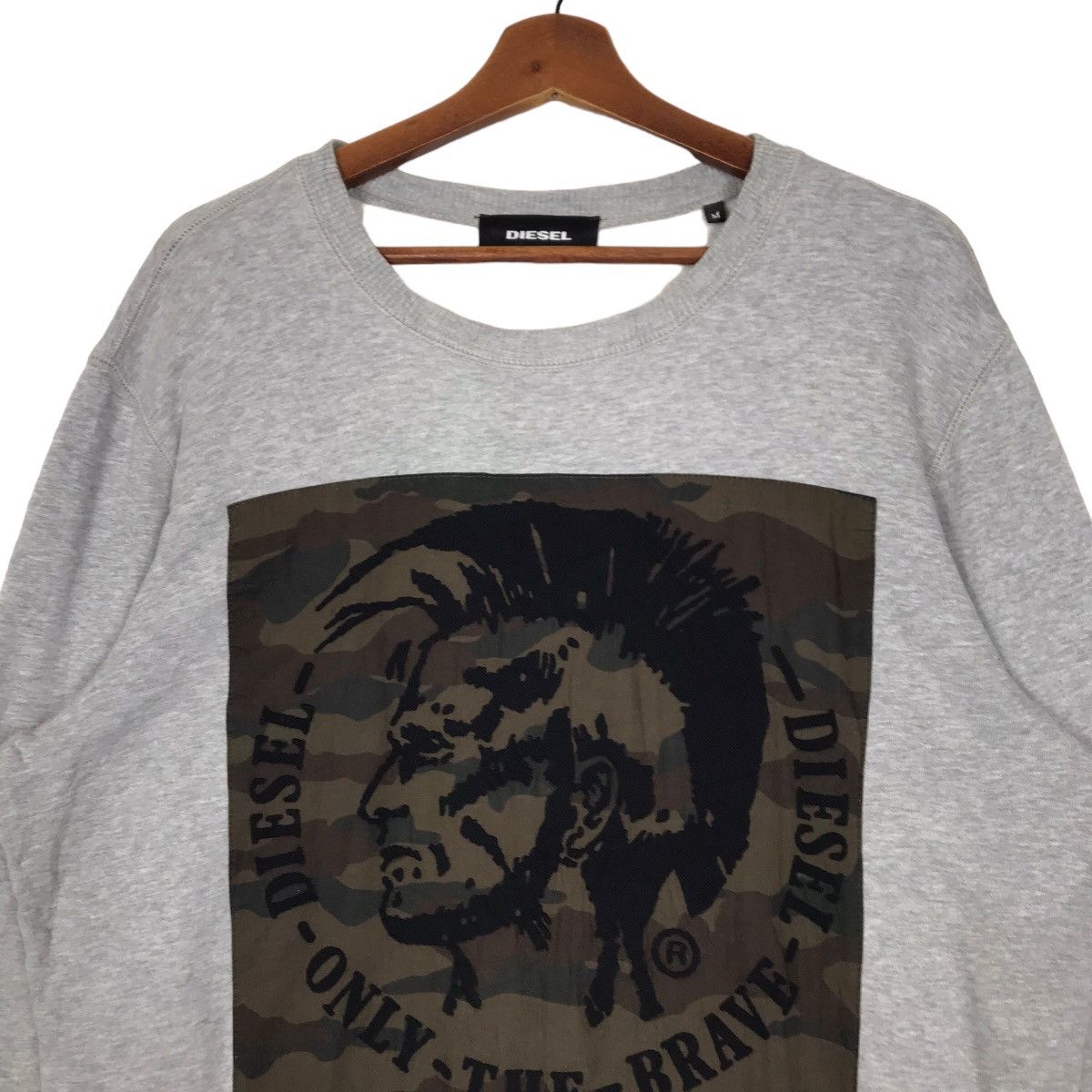 Diesel × Vintage Diesel Scentyn-S Mohawk Crewneck Sweatshirt Big Logo Size US M / EU 48-50 / 2 - 3 Thumbnail