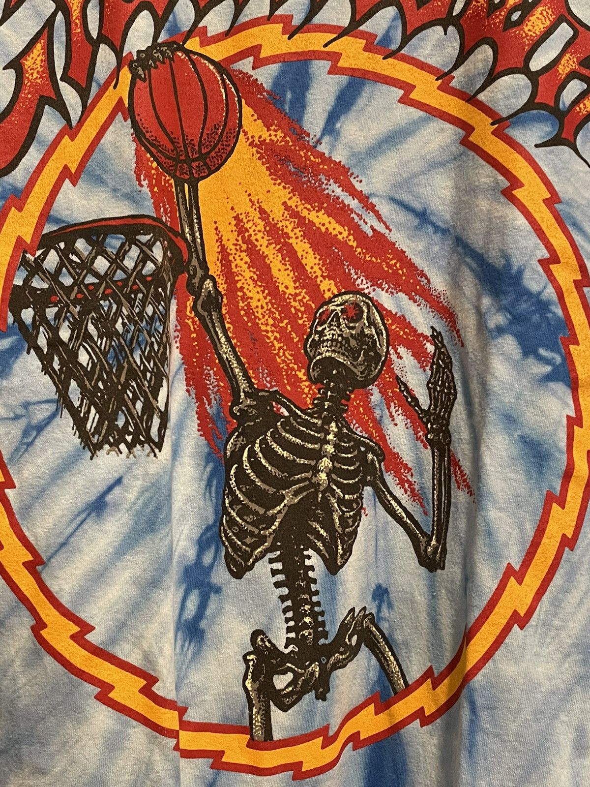 Market Skelly World Tour Blue Tie-Dye Longsleeve Size US M / EU 48-50 / 2 - 3 Thumbnail