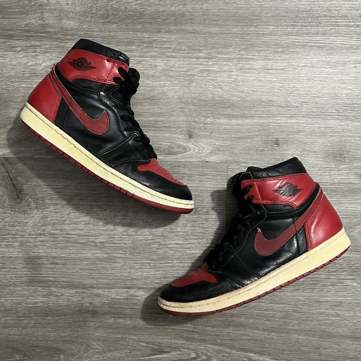 Jordan Brand Nike Air Jordan 1 Bred 1994 Size US 8 / EU 41 - 11 Thumbnail