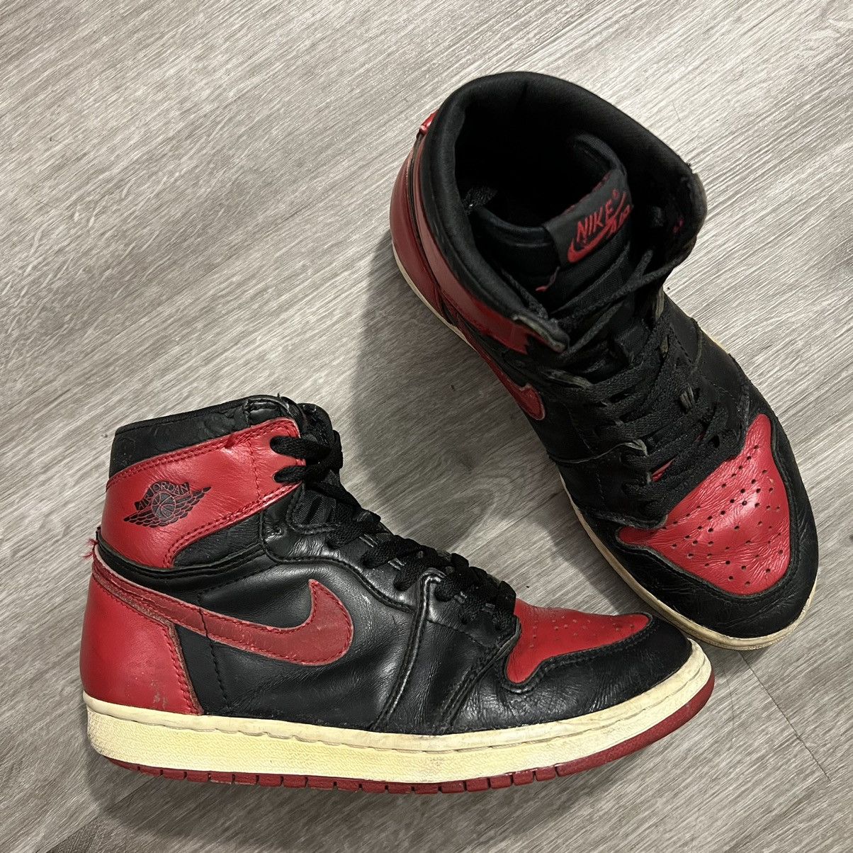 Air jordan 1 bred 1994 hotsell