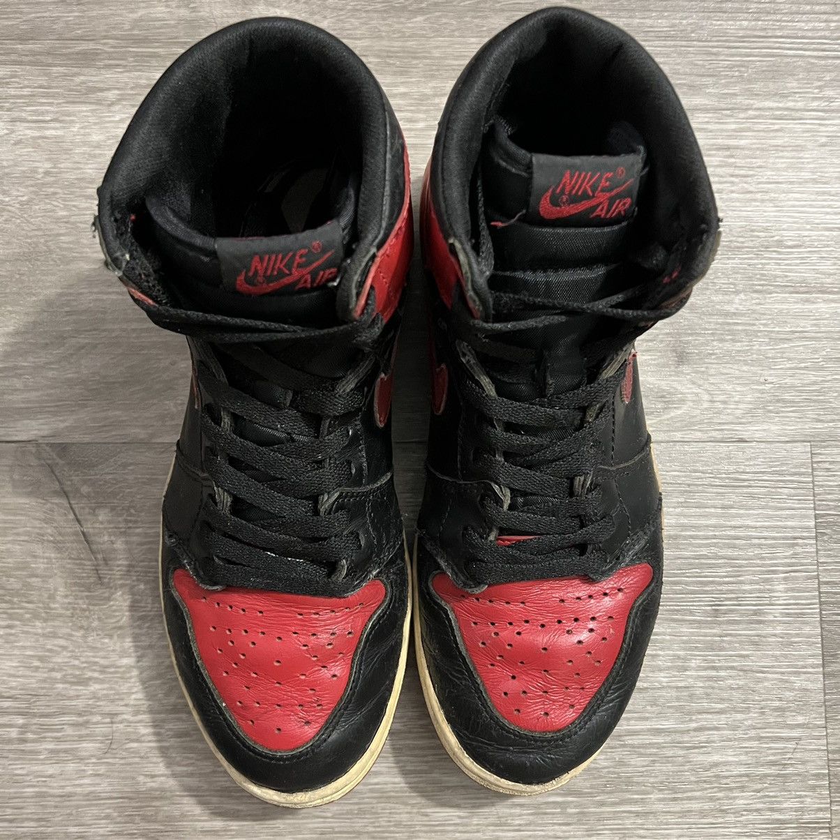 Jordan Brand Nike Air Jordan 1 Bred 1994 Size US 8 / EU 41 - 4 Thumbnail
